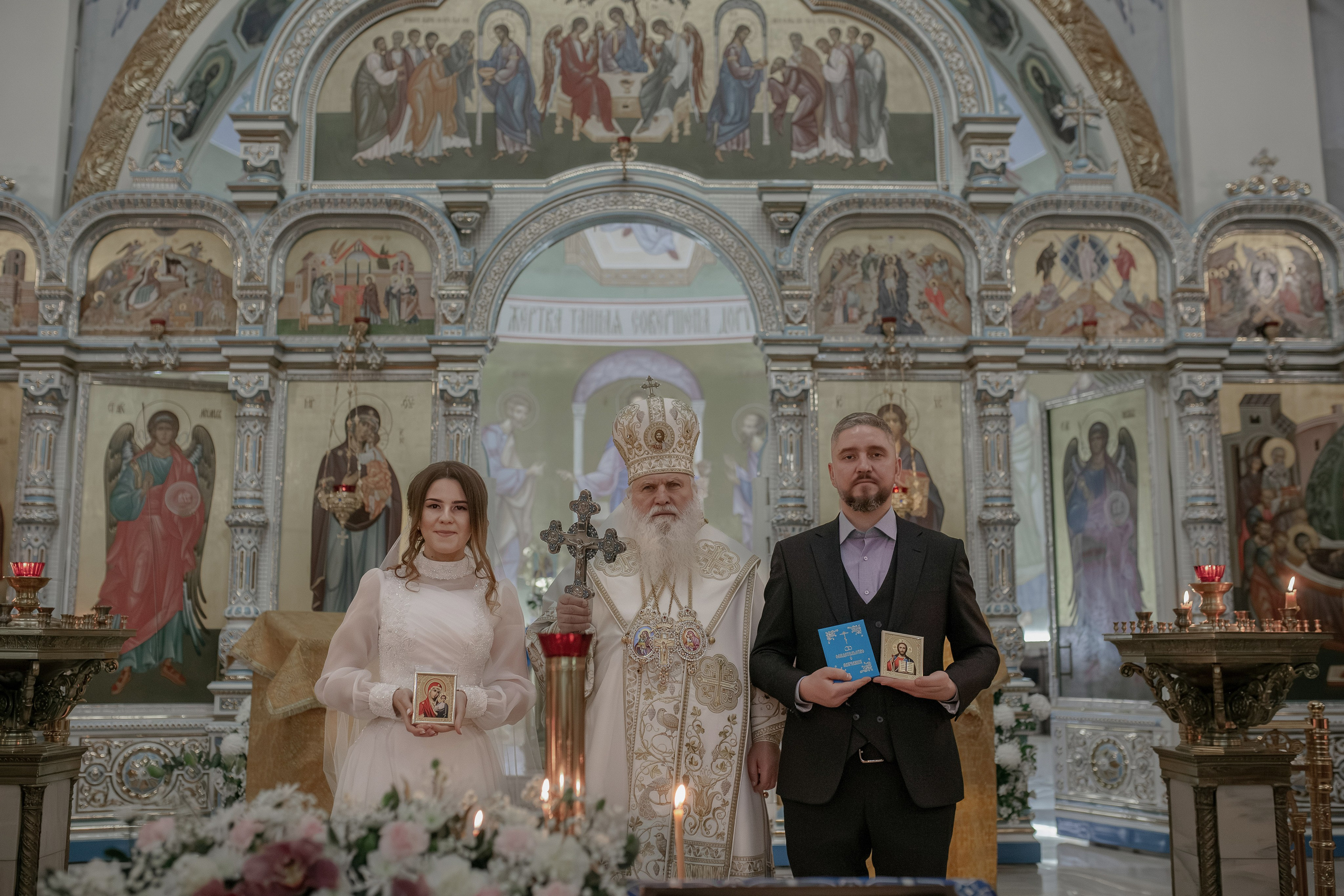 Венчание Виталия и Анны. Фотограф на Крещение и Венчание в Ташкенте