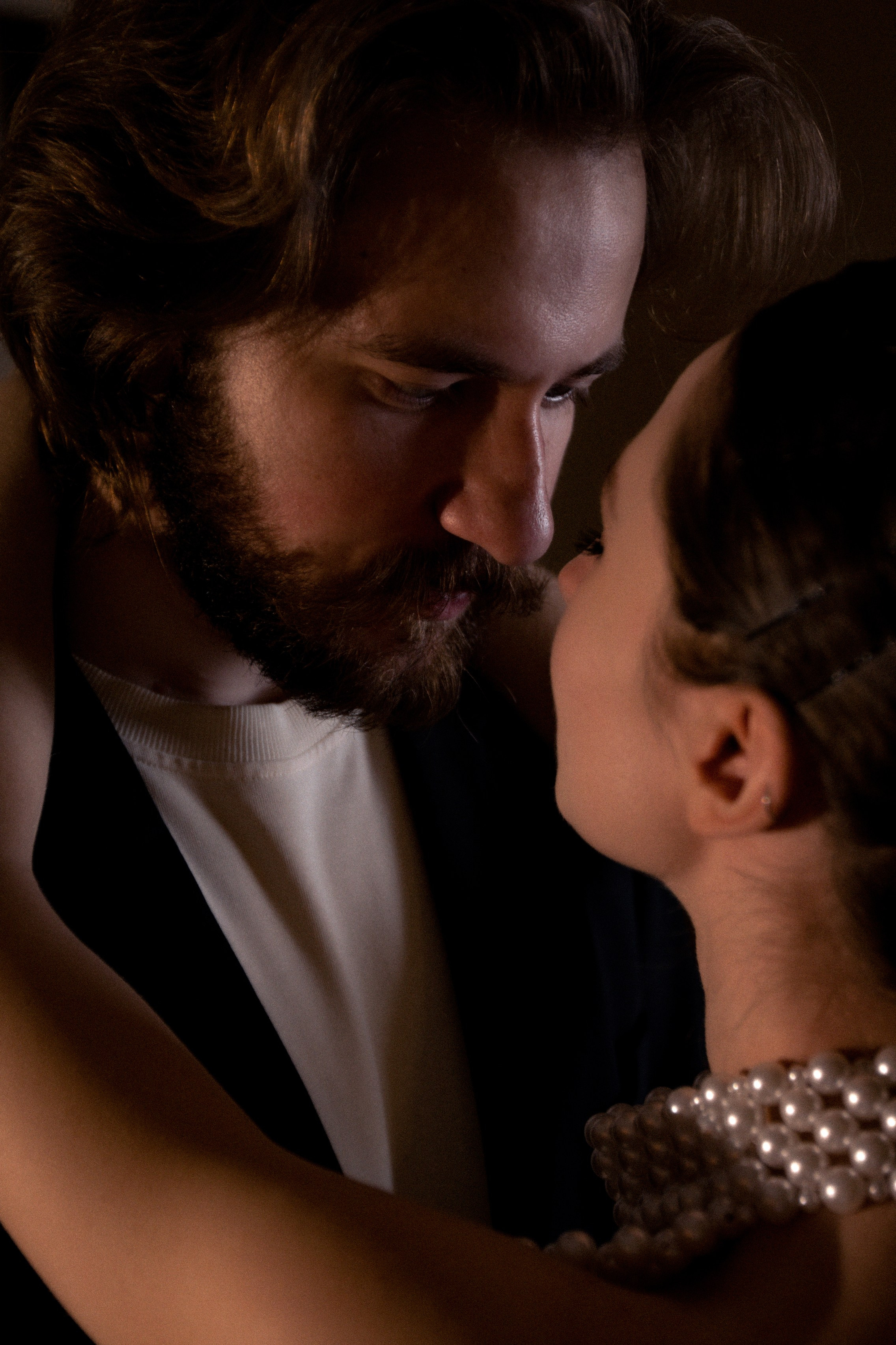 Вечер*свечи*поцелуи. Фотограф Яна Белая