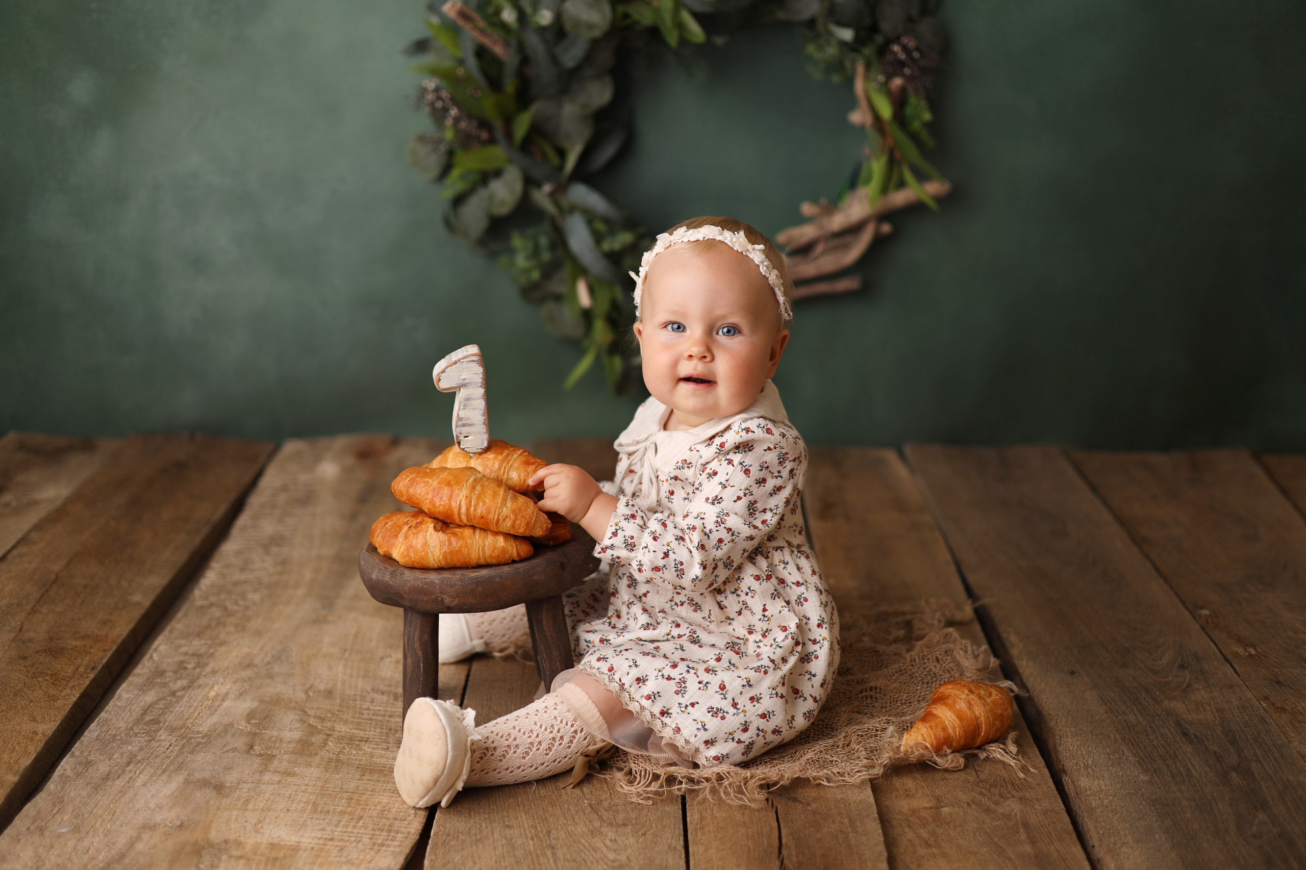 Детская фотосессия на 1 годик для Киры. Фотограф новорожденных Москва. Ньюборн фотограф Москва
