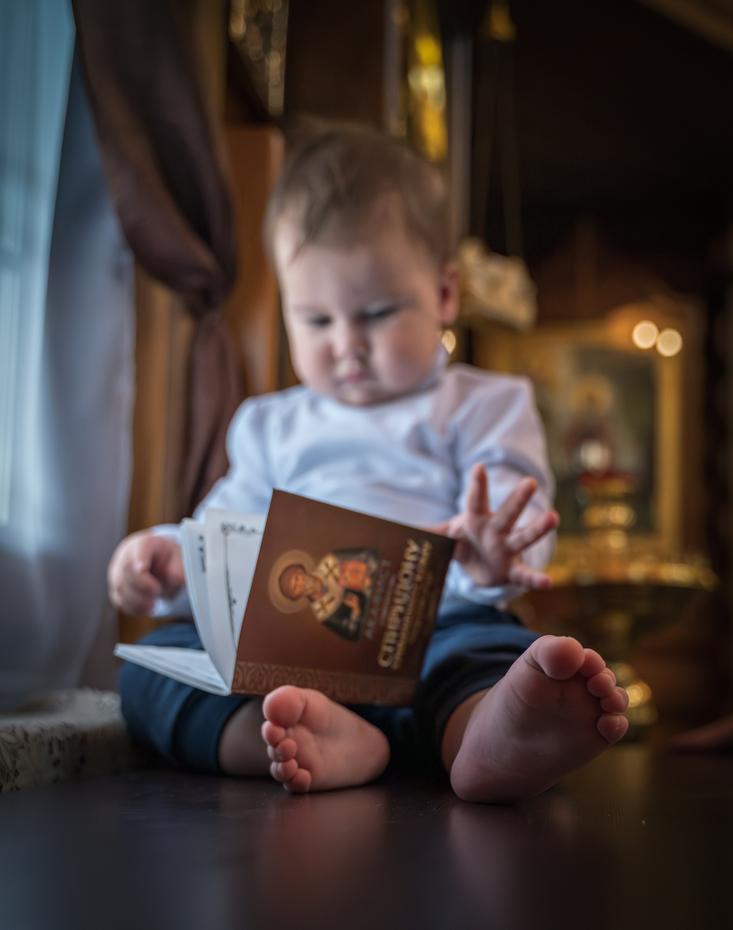 Крещение в Никольском храме д. Островцы