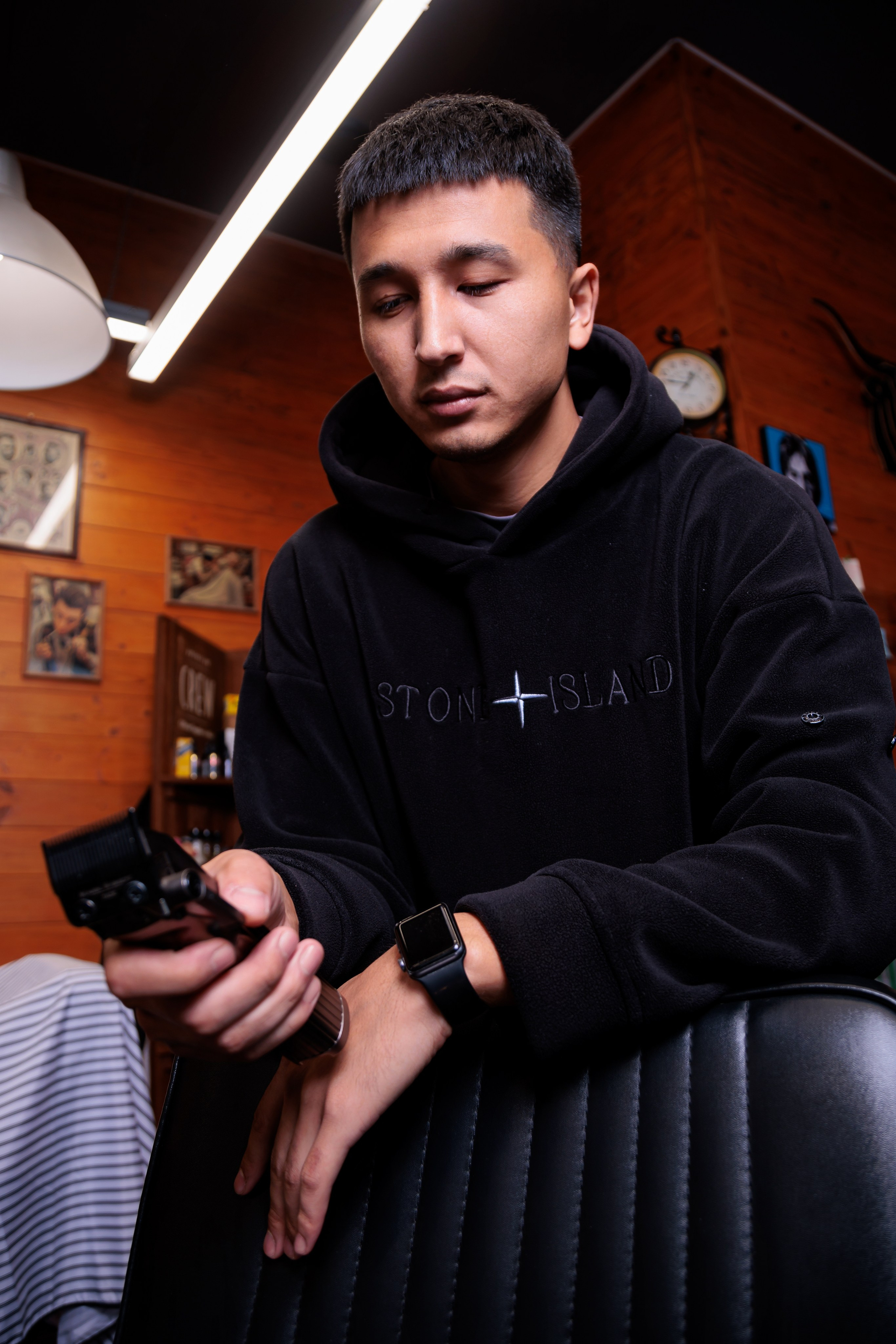 Барбершоп OldBoy. Фотограф Антон Клейнос, Владивосток