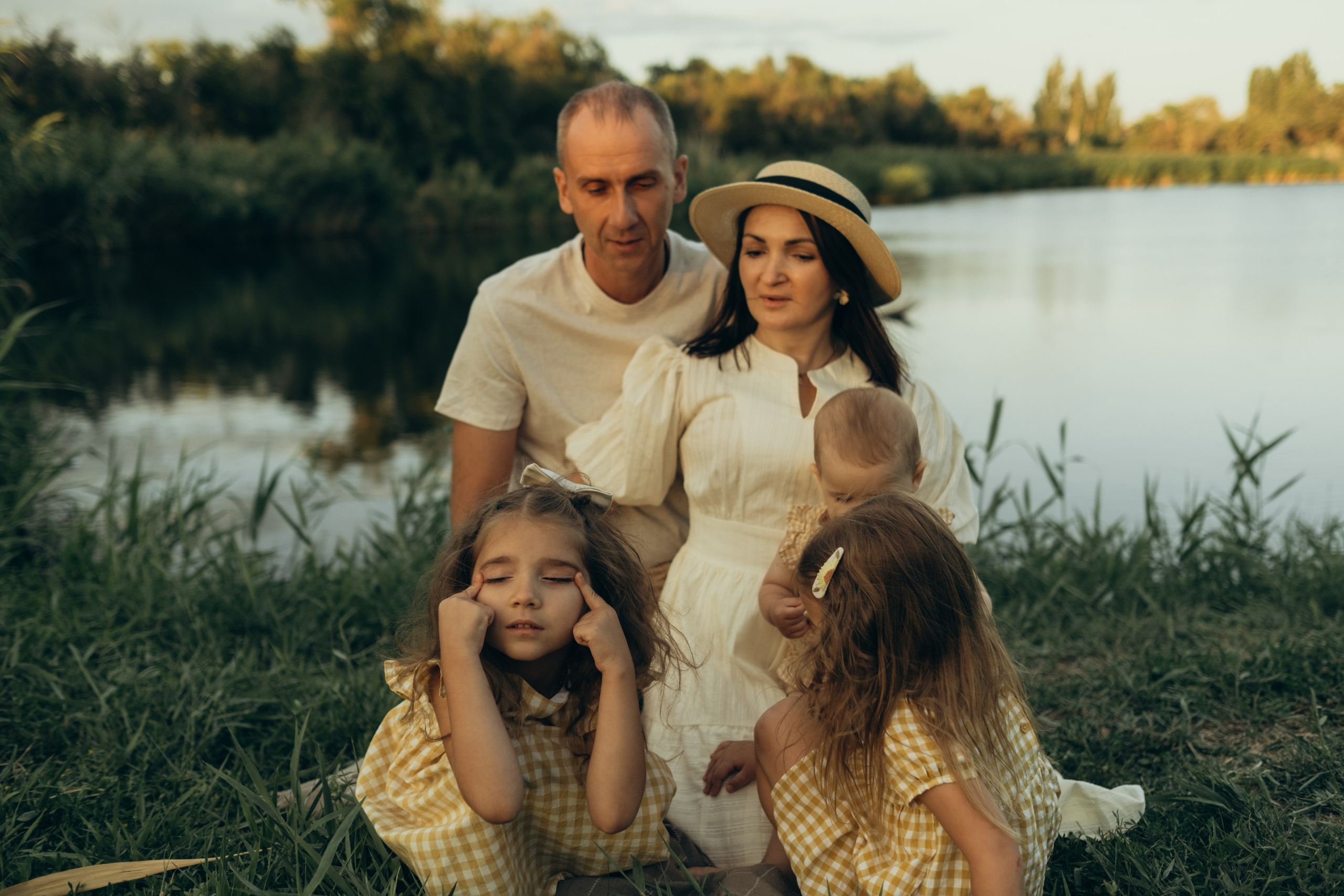 Семейная история на озере Сарпа. Фотограф в Москве Ольга Елоева