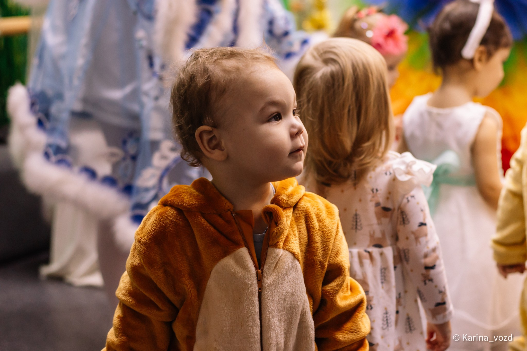 Новогодняя елочка для малышей в творческом бюро «Зеленая груша». Репортажный фотограф в Москве и Зеленограде Karina-vozd