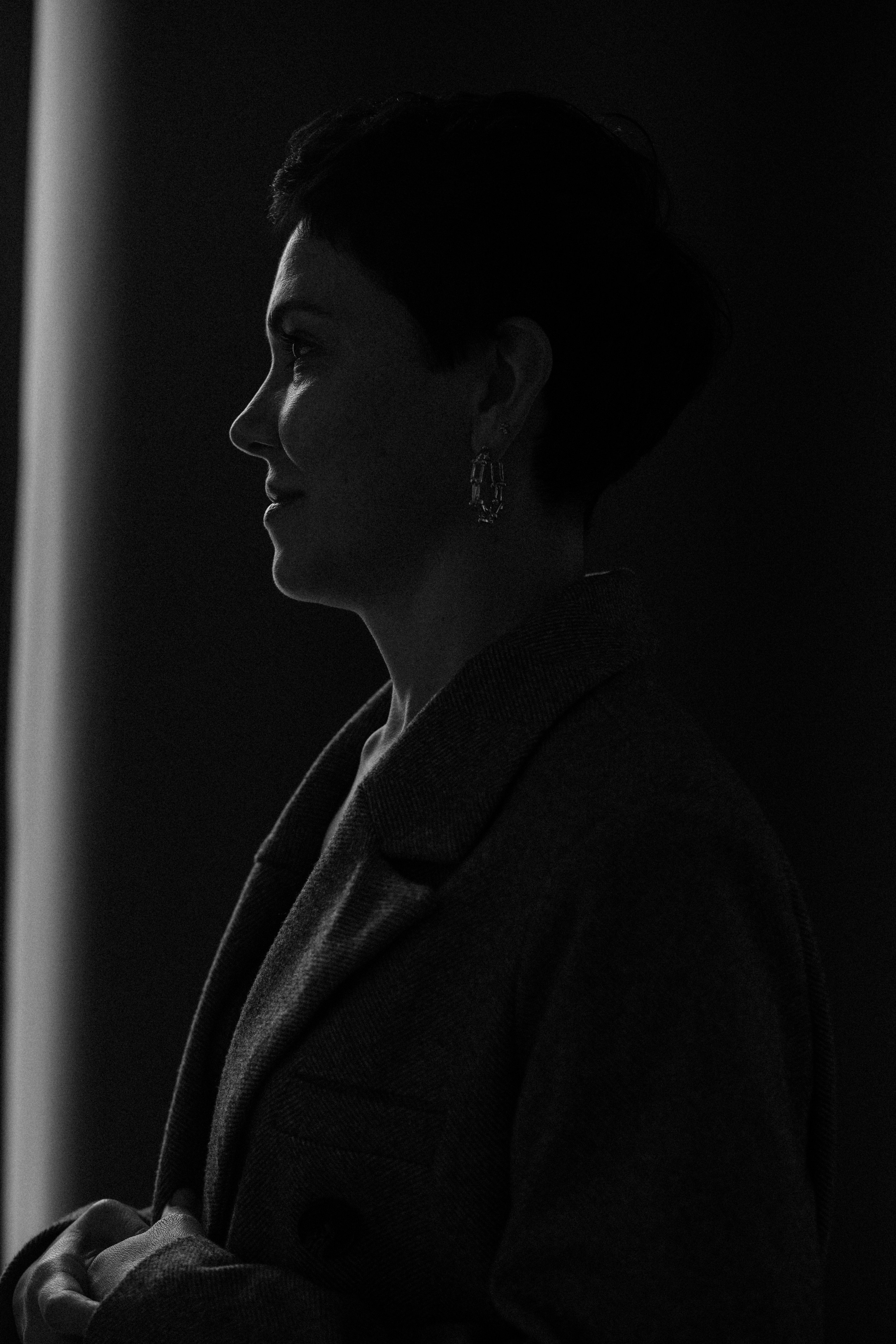 Студийные съемки в ч/б. Женский фотограф в Москве Рина Леонтьева