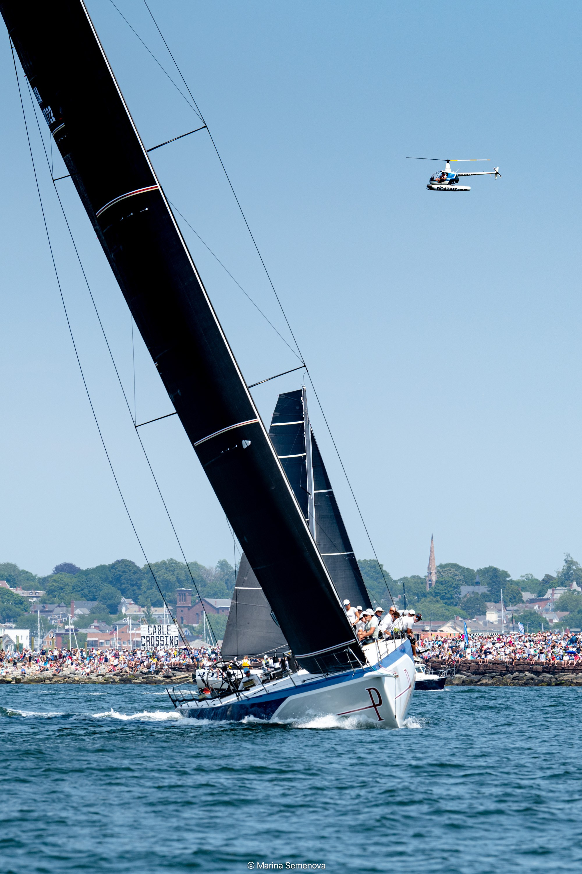 The lates shoot. Sailing Photographer Marina Semenova