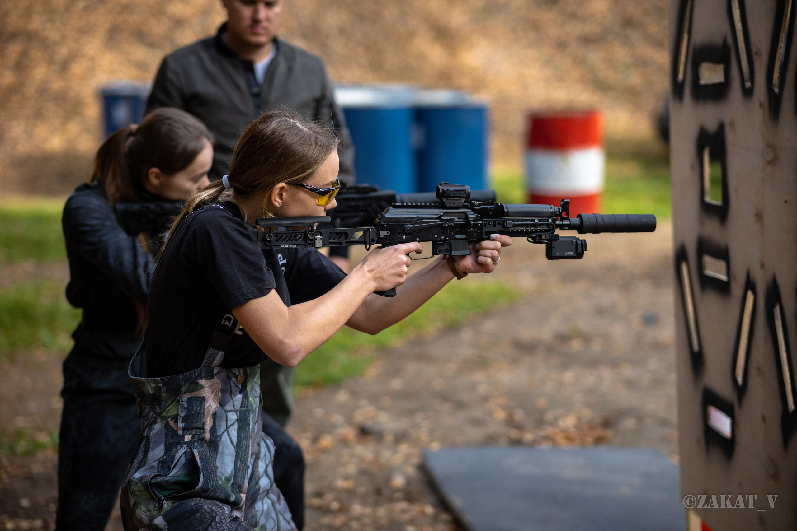 Фото с Открытого турнира по стрельбе из карабина «В деле только девочки», от HOT GUNS. Репортажный фотограф, Москва, Закат