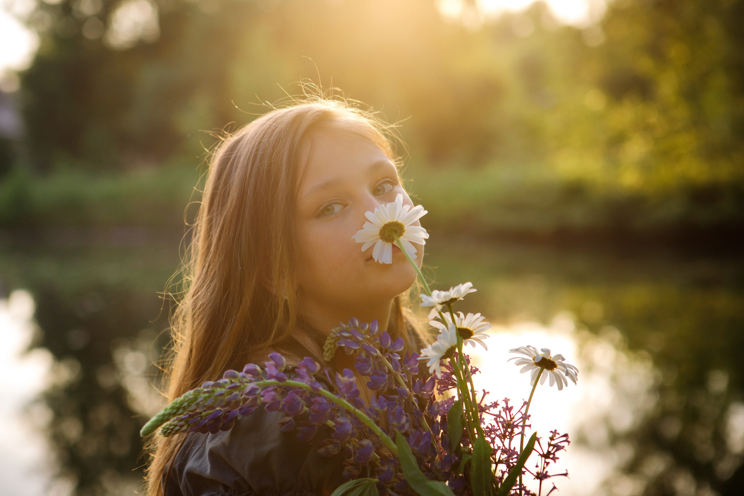 Ромашки. Детский и семейный фотограф Мария Киселёва. Москва