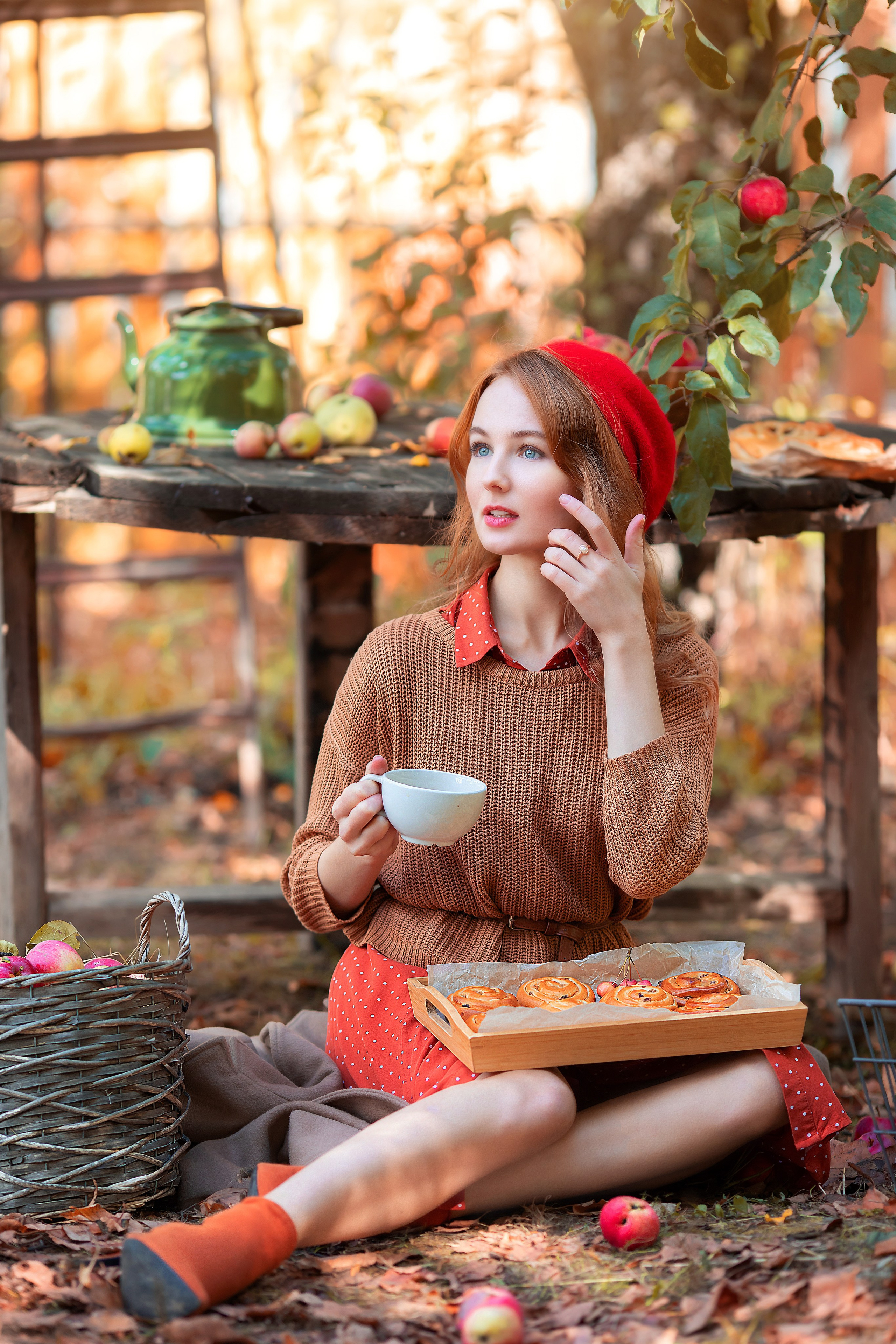 Женские портреты и тематические фотосессии в  Долгопрудном и Москве. Детский и семейный фотограф Ольга Князева Москва и Московская область