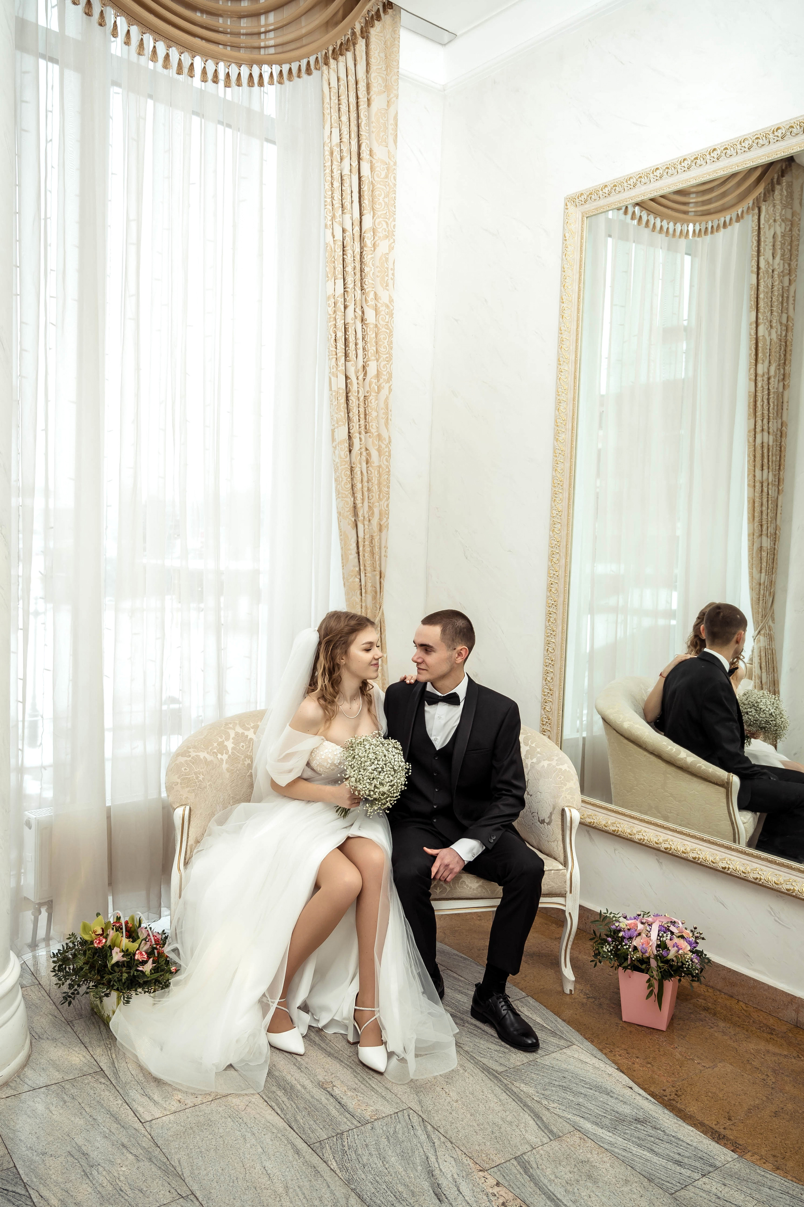 Свадьба Саши и Марины. Свадебный и семейный фотограф в Щёкино, Тула I Мария Житная