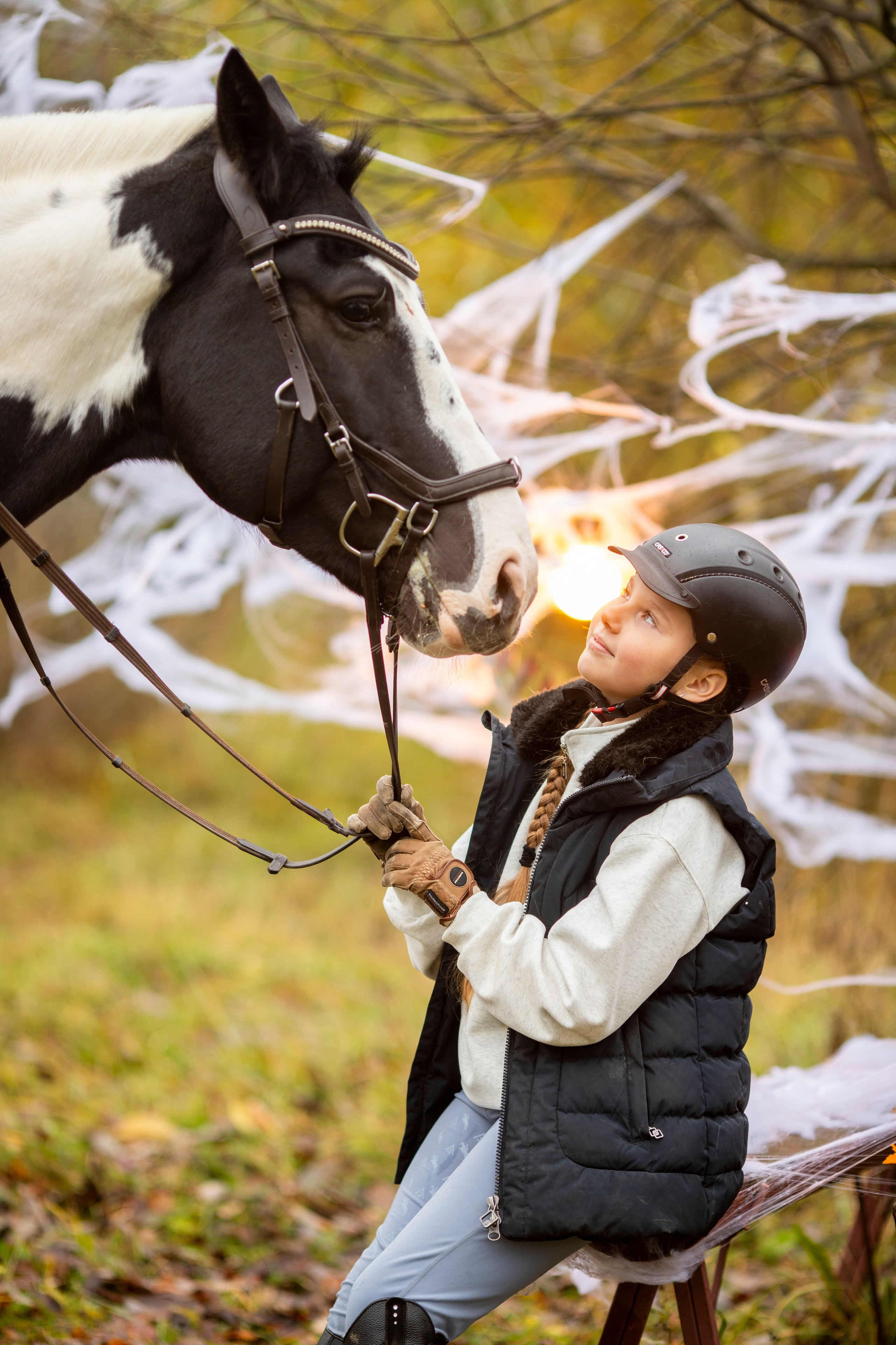 С лошадьми. Фотограф в Москве и в Московской области Сандра