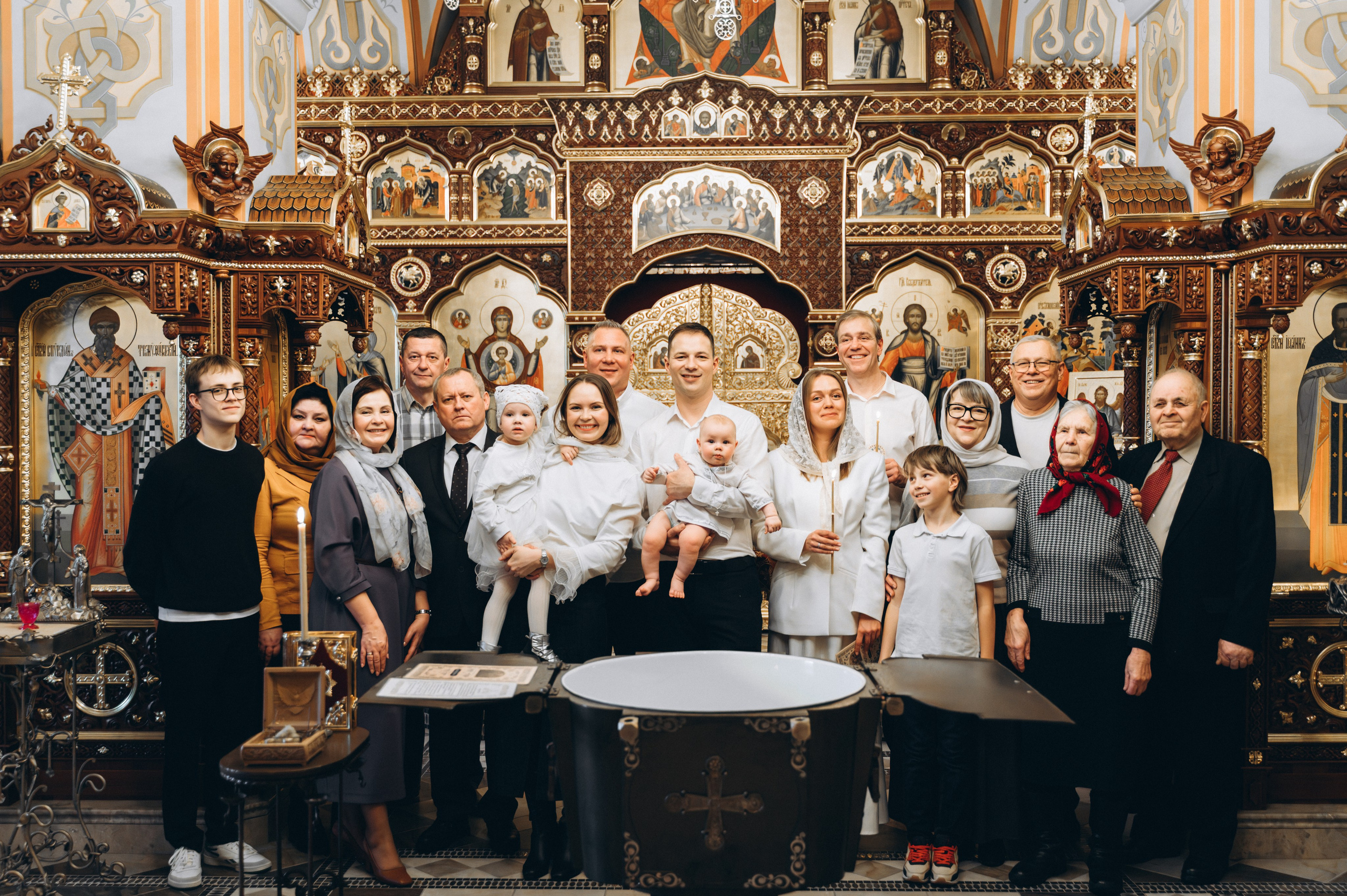 Крещение Фёдора (Храм Всех Святых) криптовый. Семейный фотограф в Минске Дарья Дреко