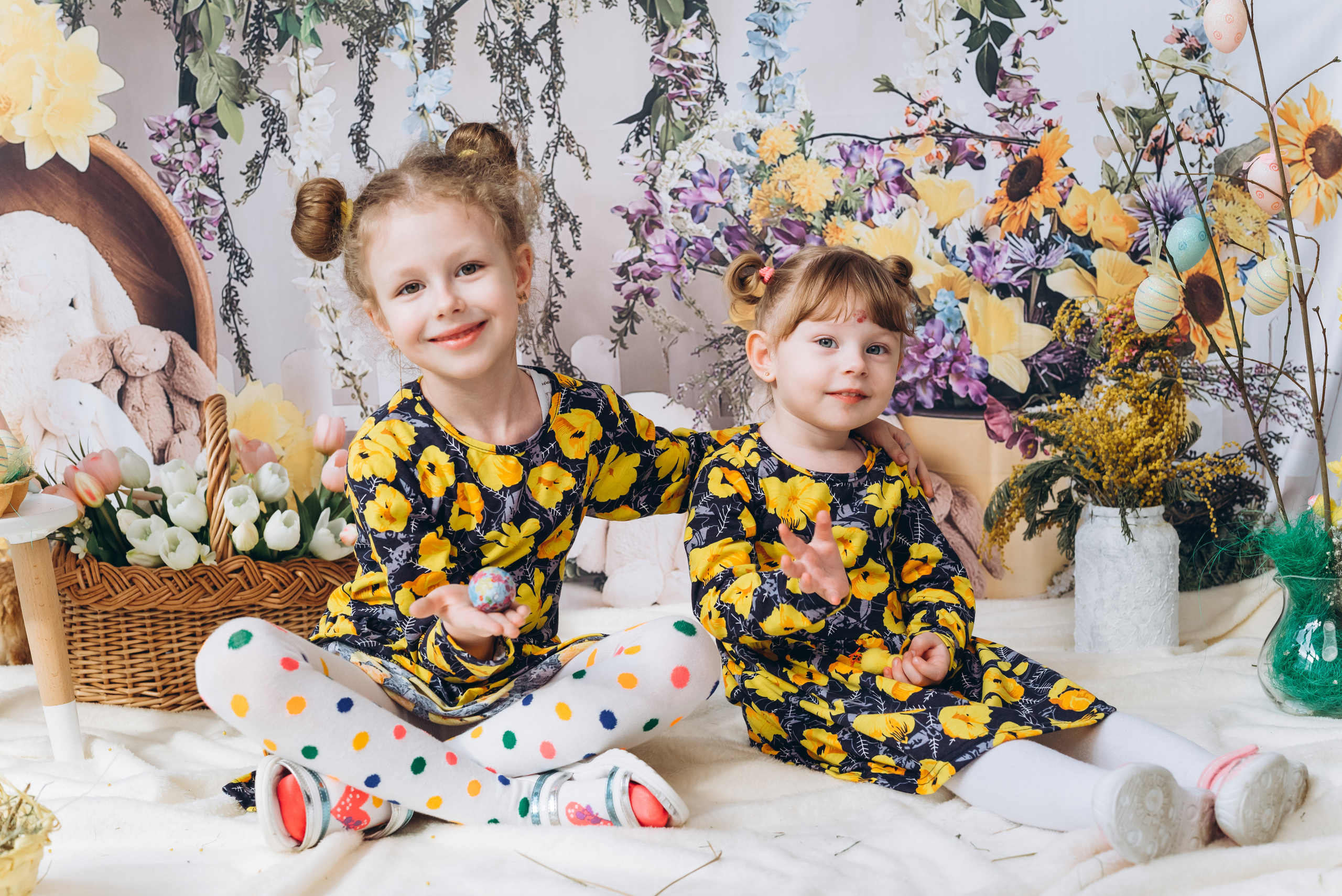 Алёна и Мия и Лили. Семейный фотограф в Минске Дарья Дреко