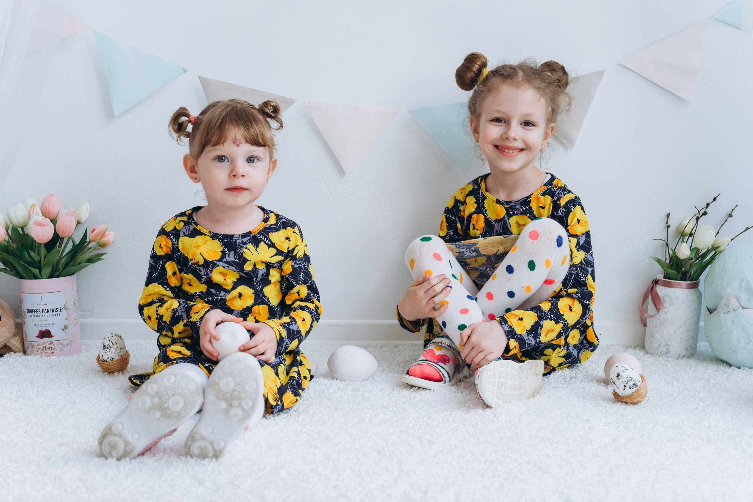 Алёна и Мия и Лили. Семейный фотограф в Минске Дарья Дреко