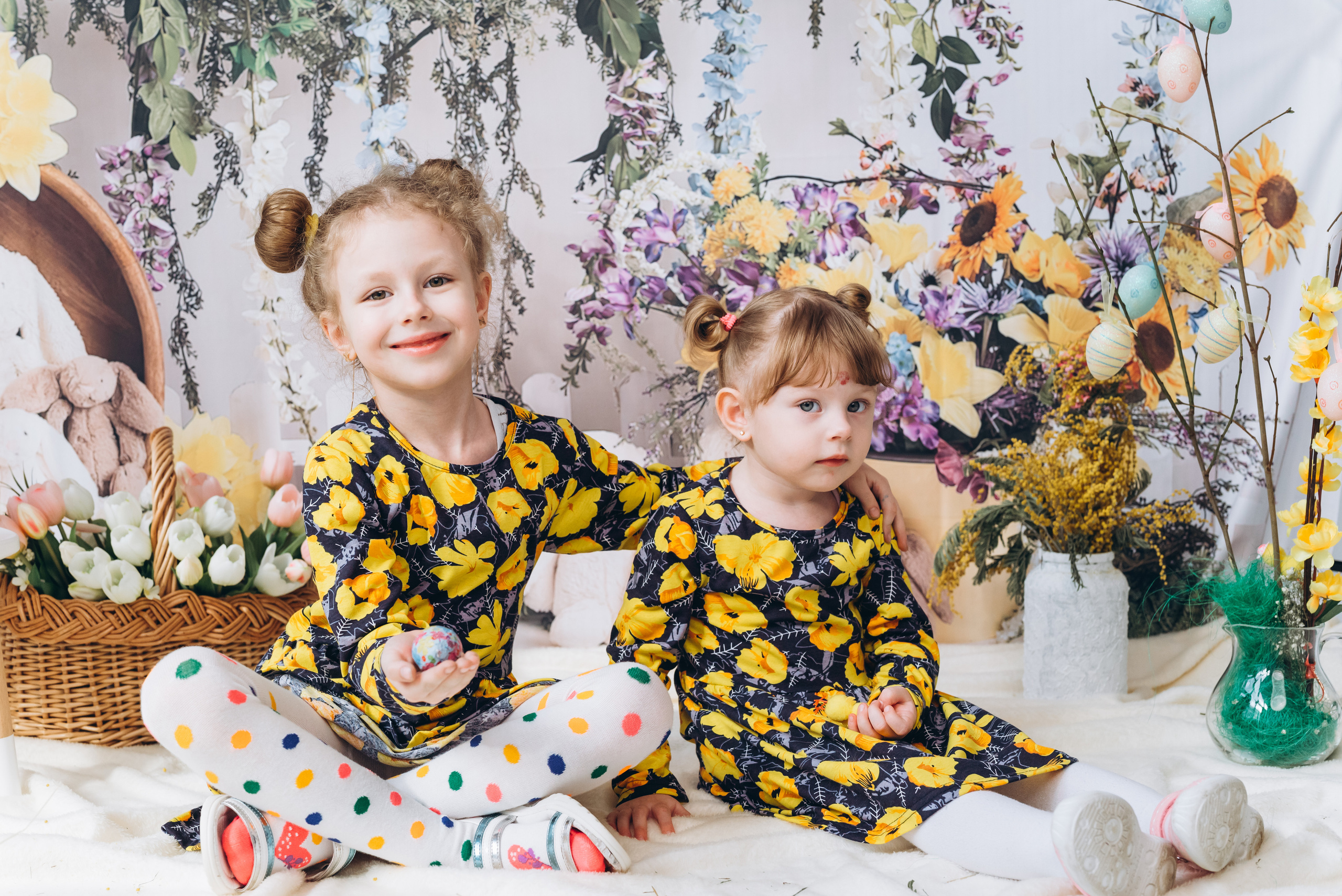 Алёна и Мия и Лили. Семейный фотограф в Минске Дарья Дреко