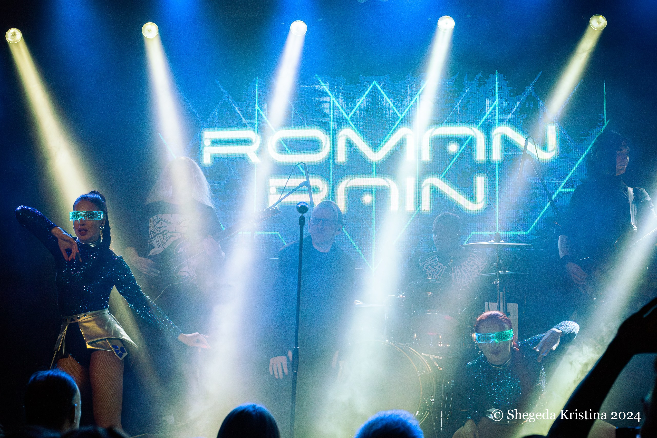 Roman Rain, концерт в клубе Serdce, Питер