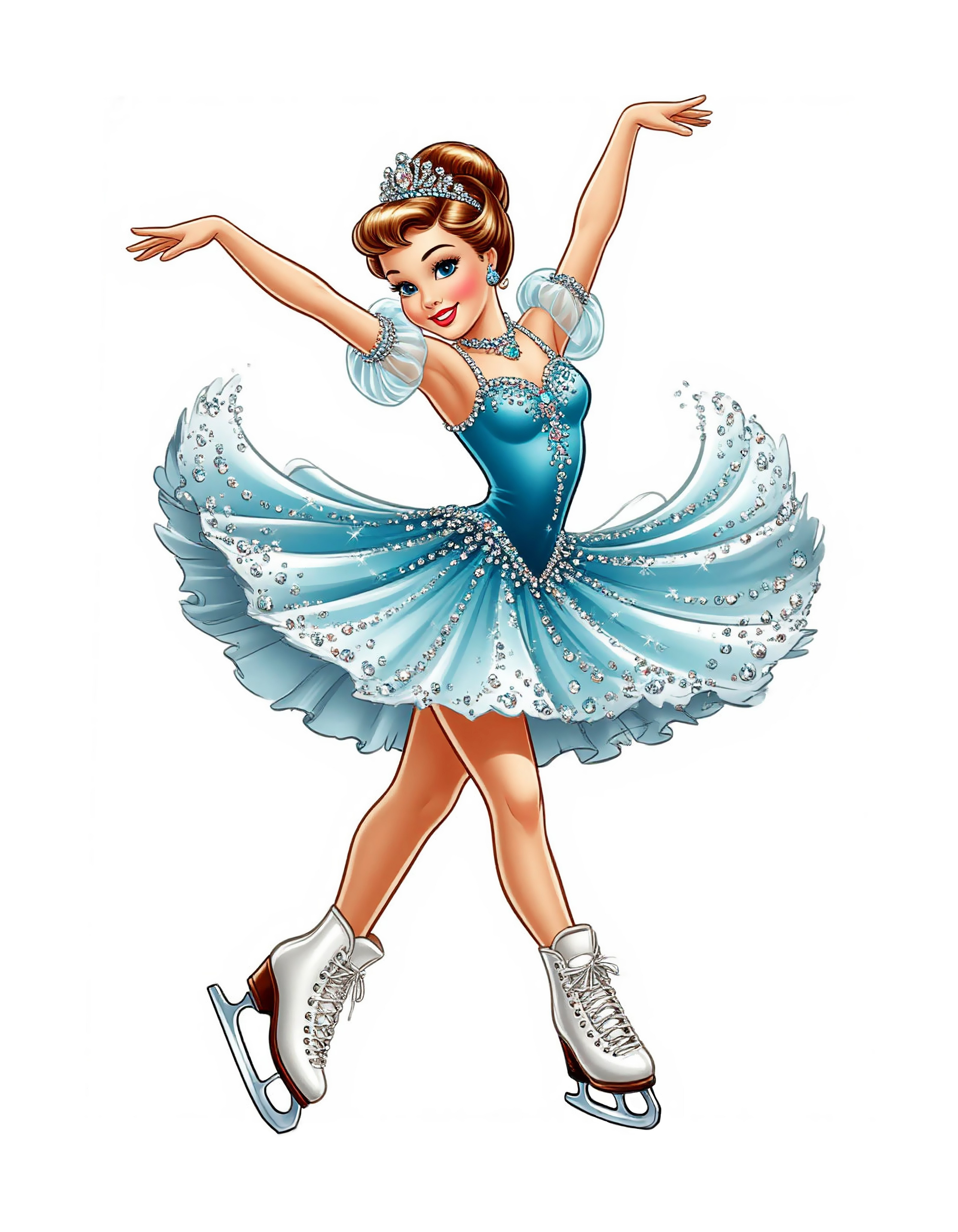 ФК девочки на белом фоне. Фигурное катание для взрослых и детей на Васильевском 🌟