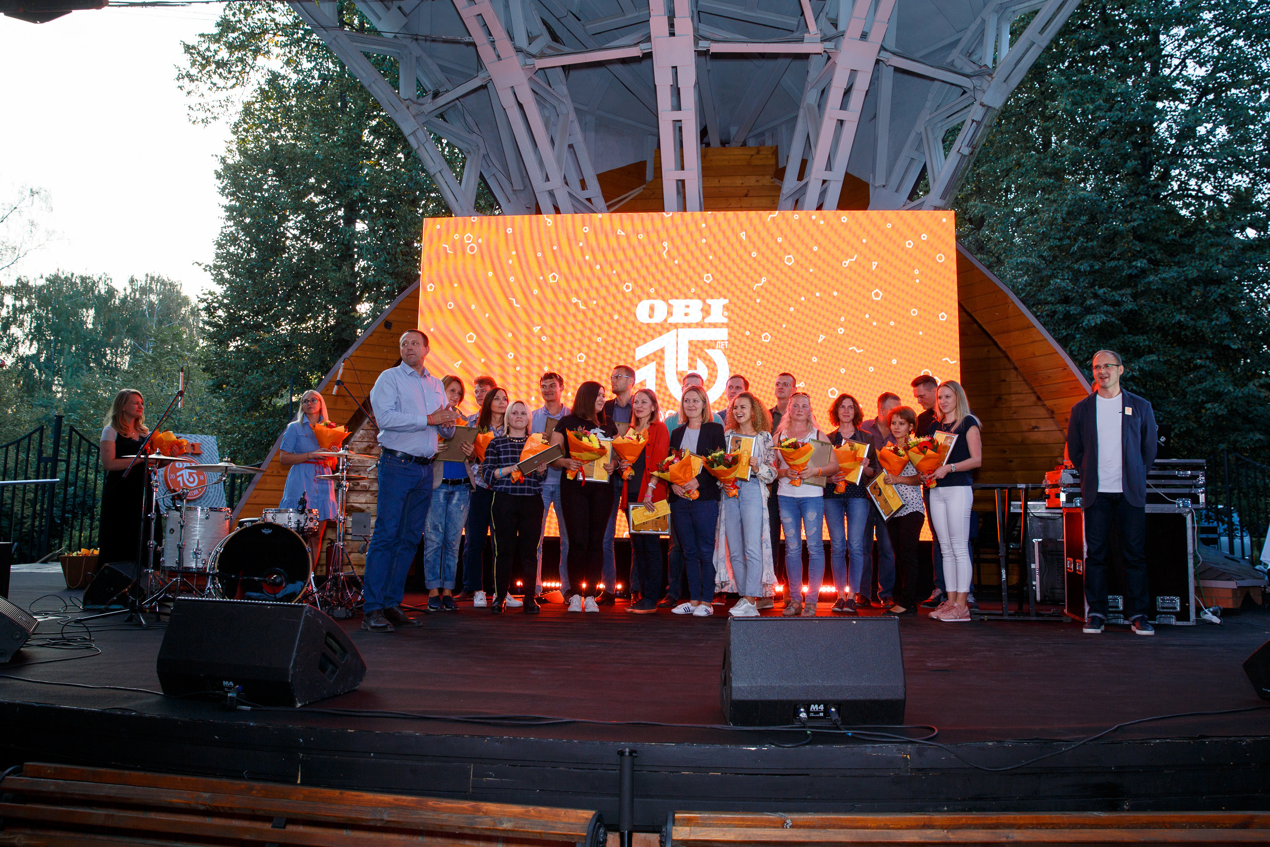 Корпоратив OBI 2018 год