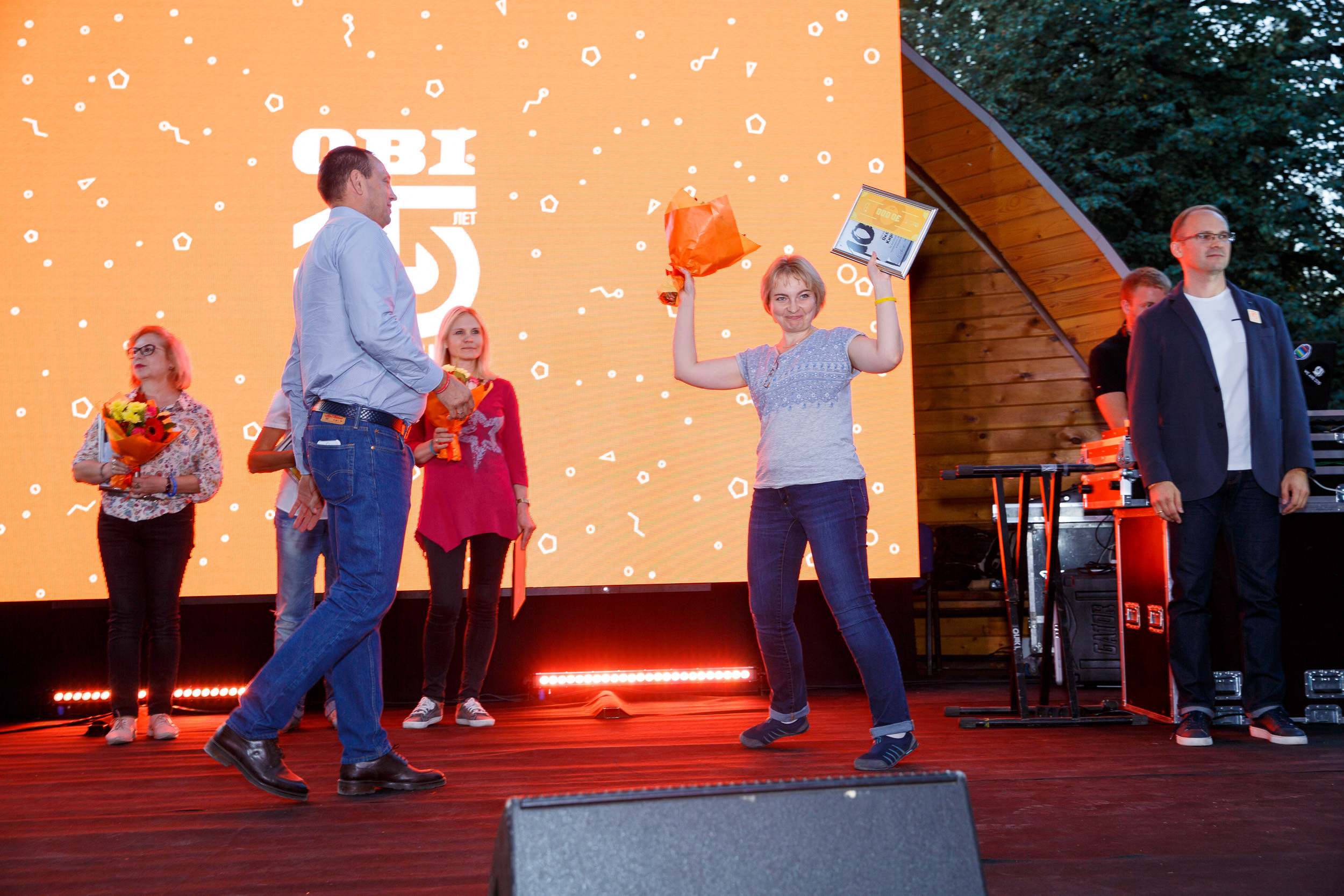 Корпоратив OBI 2018 год