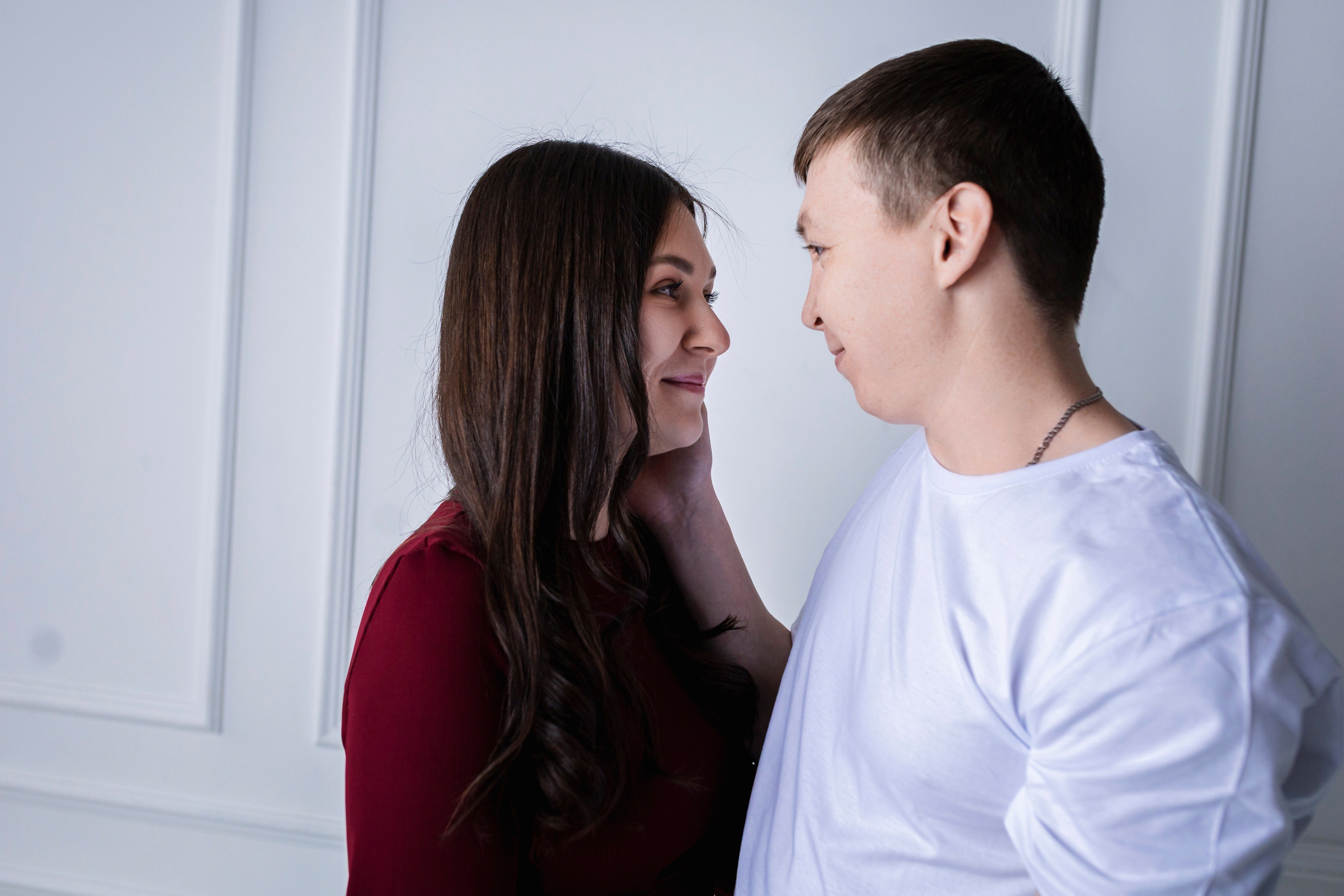 Фотосессия в студии для Дениса Ульяны и Киры. Фотограф Каримов Виктор