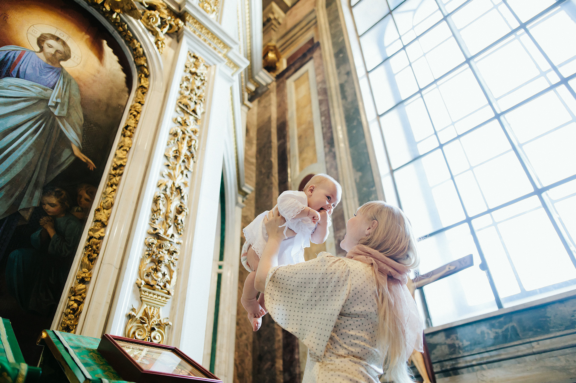 Крещение Марка в Исаакиевском соборе г. Санкт-Петербург. Фотограф на венчание, крещение