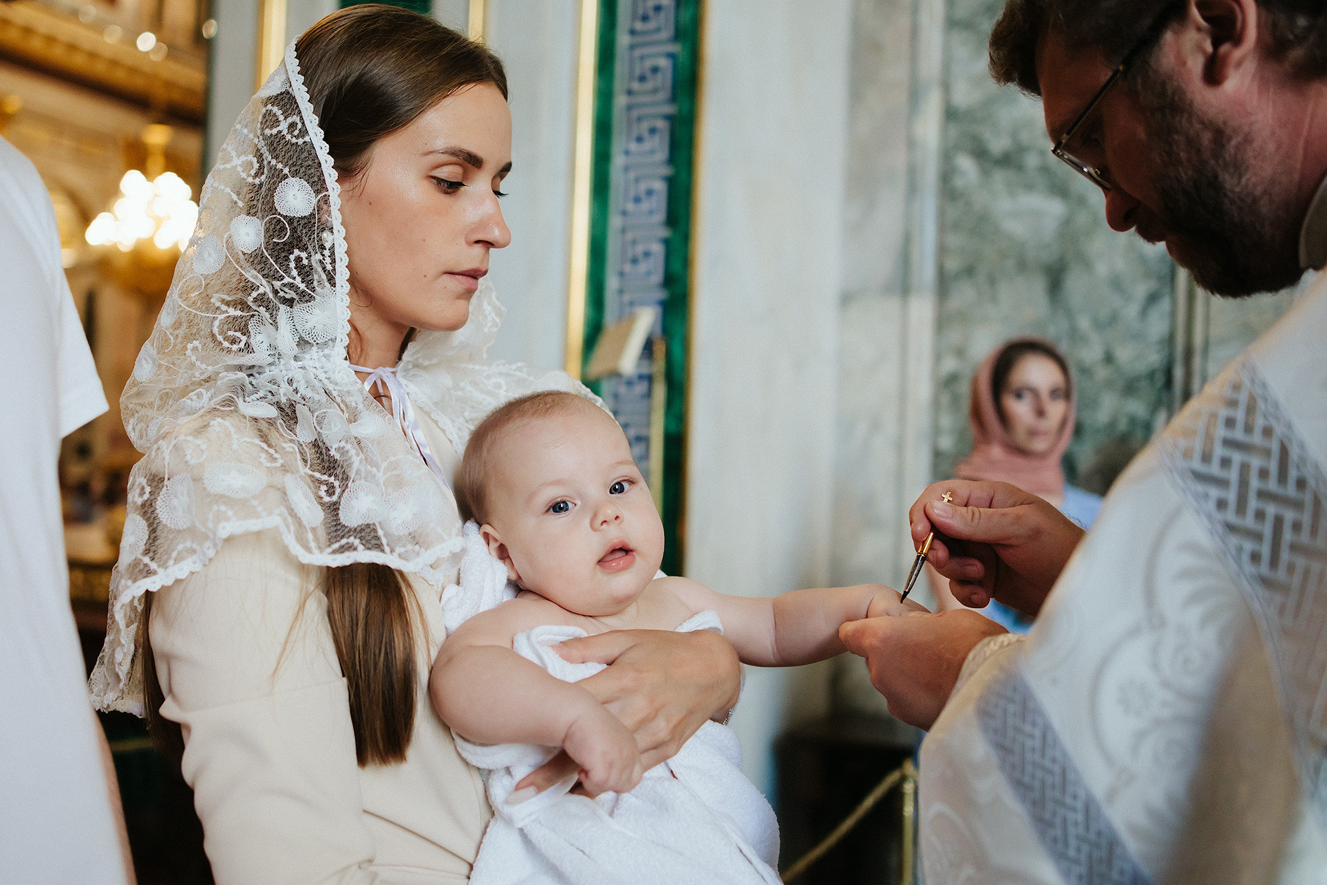 Крещение Марка в Исаакиевском соборе г. Санкт-Петербург. Фотограф на венчание, крещение