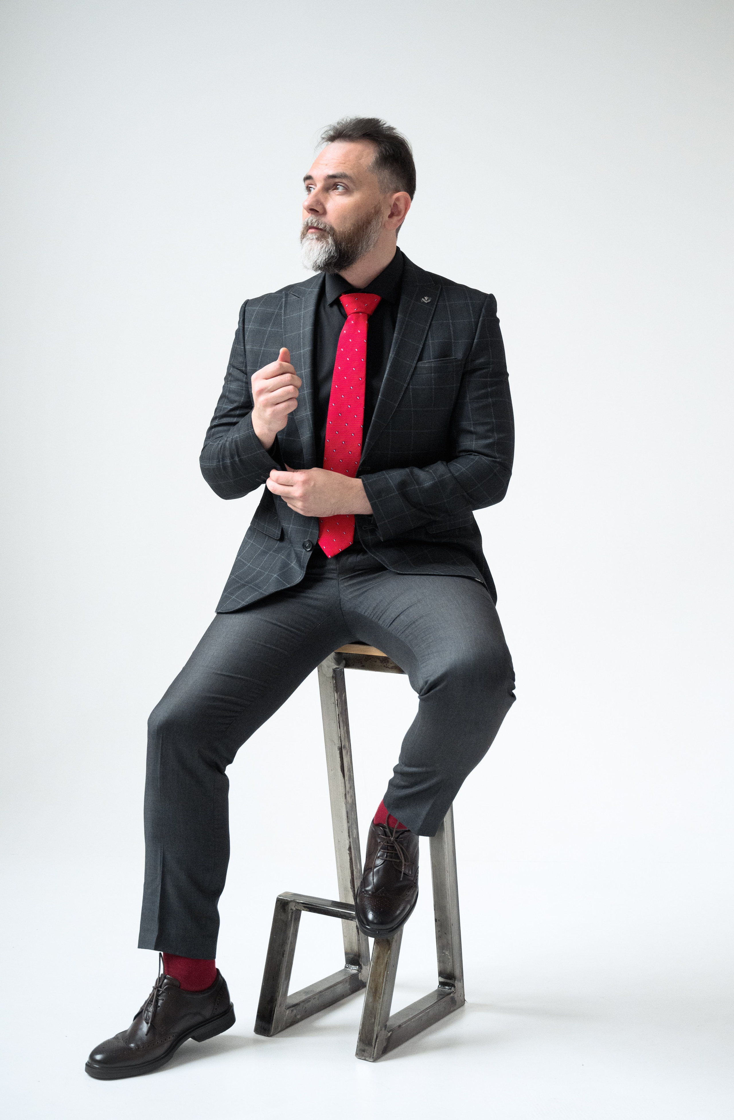 Джентльмен в студии. Фотограф в Ростове-на-Дону Оксана Филатьева