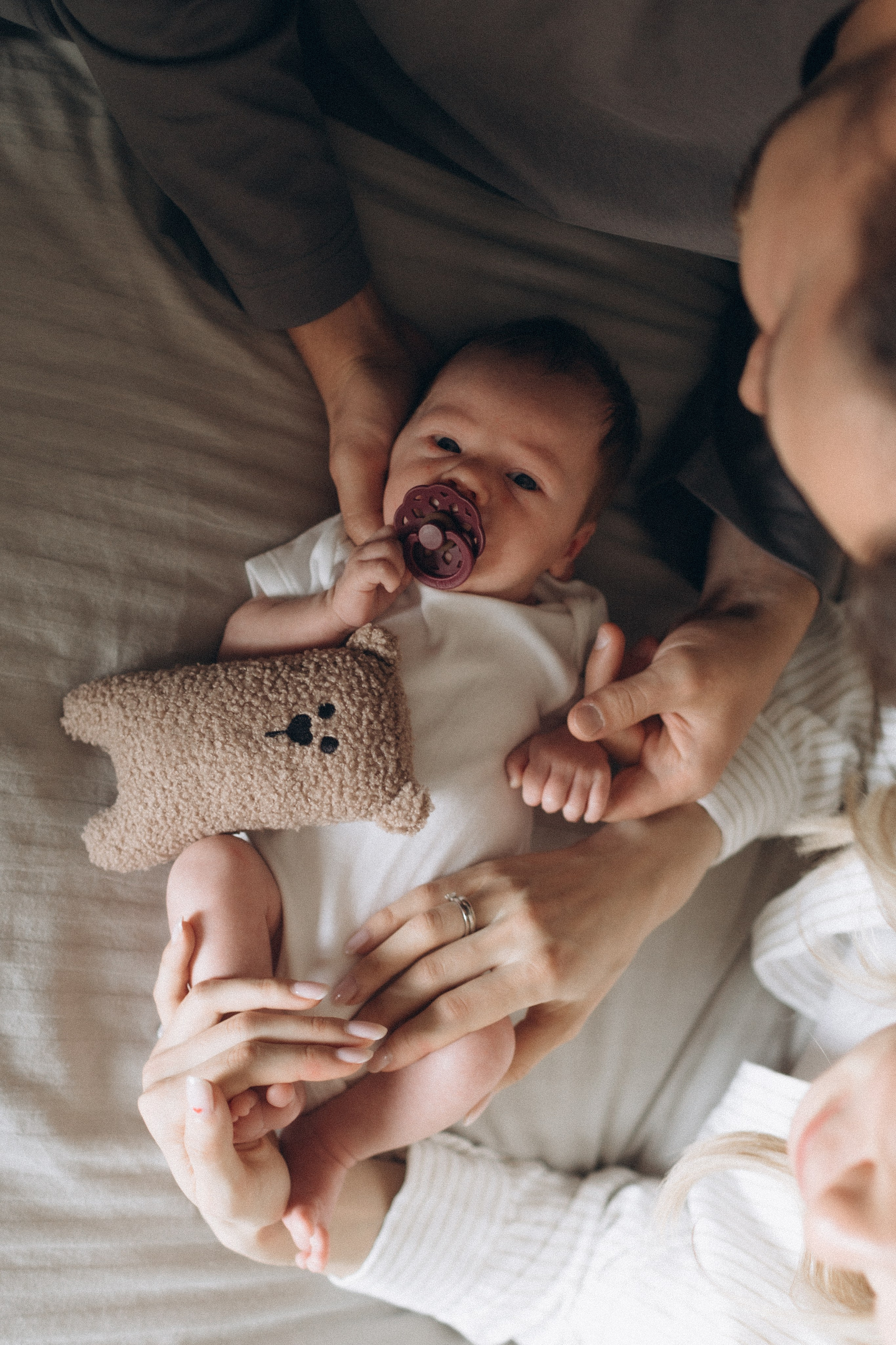 Виктория, Даниил и Лука. 3 недели. -