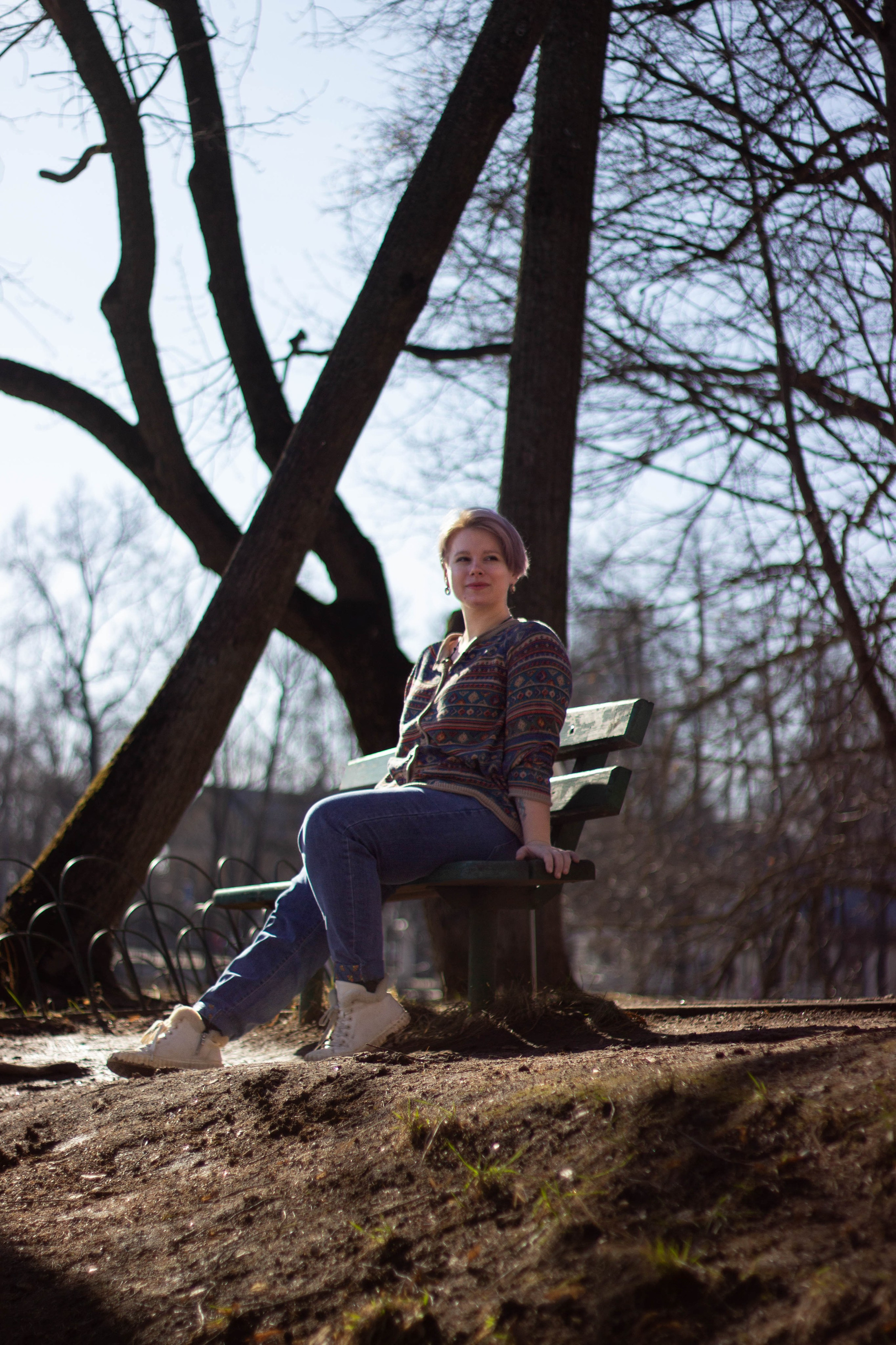 Алена в Усадьбе Остафьево. Портретный фотограф Москва Юлия Трякина