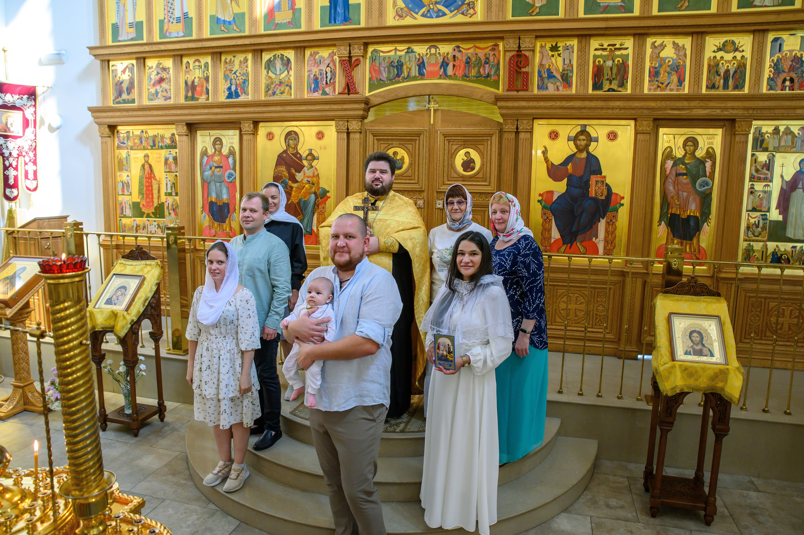 Таинство крещения. Профессиональный фотограф в Санкт-Петербурге