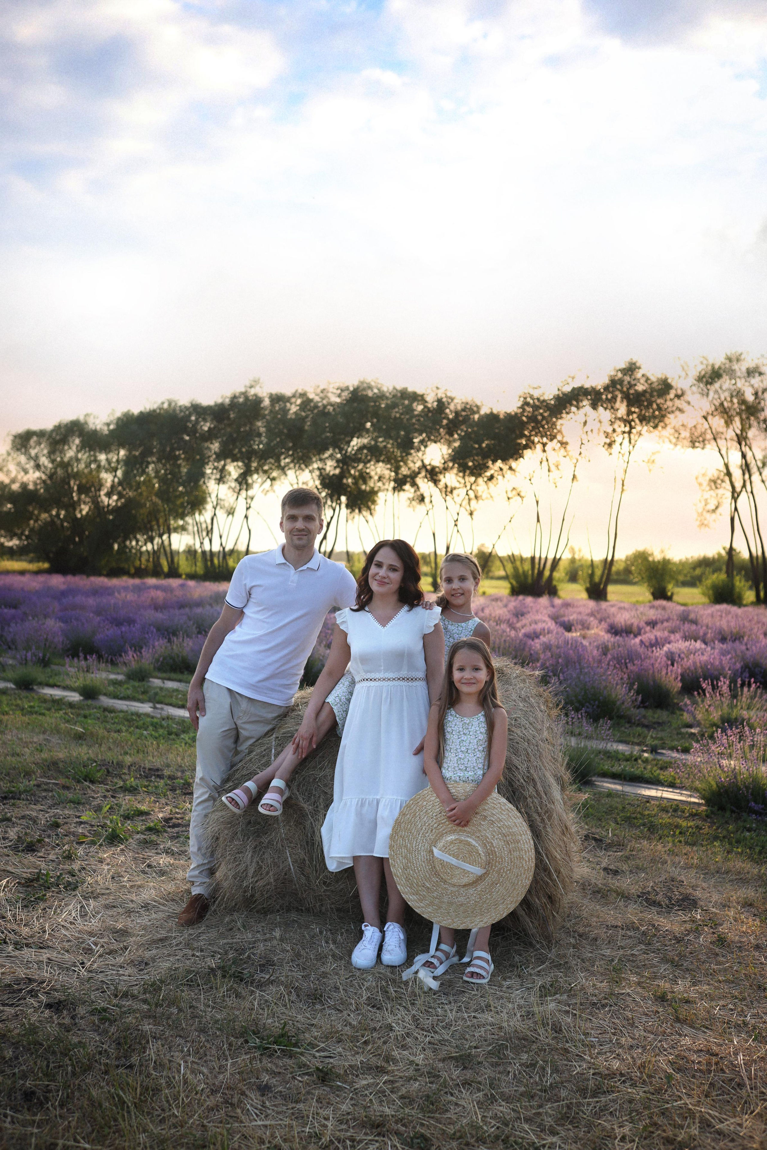 Семейная съёмка в лавандовом поле. Мария Князева — эксперт по личному бренду — фотограф Воронеж