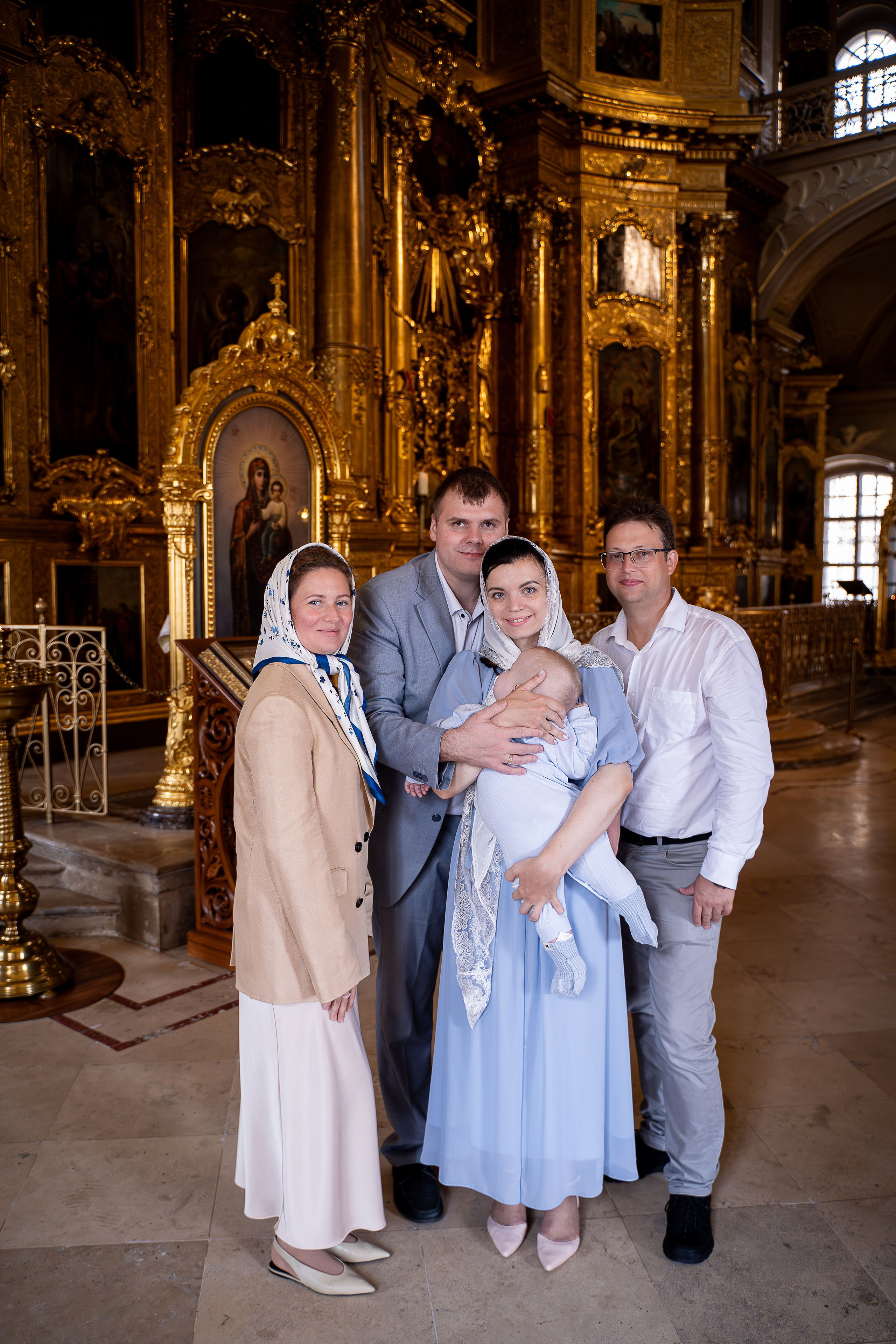 Крещение Никиты. Фотограф на роды Москва Ольга Летучева