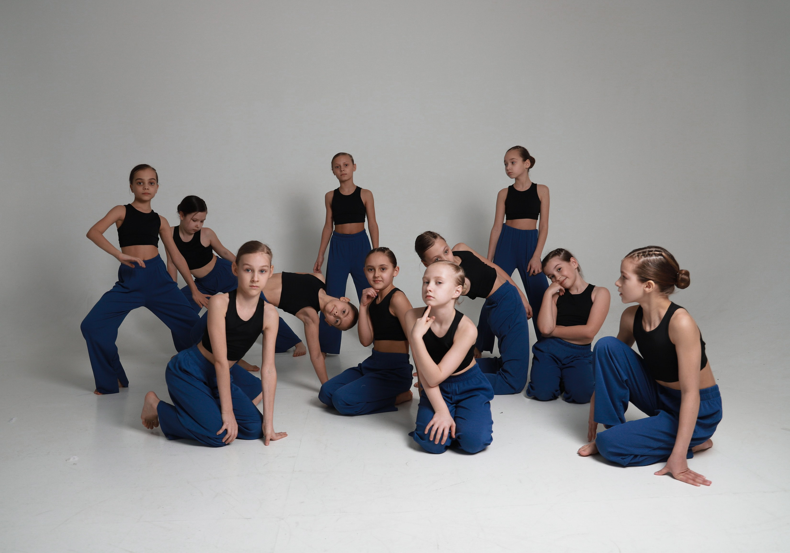 Сьемка на циклорамме. Фотограф Юлия Мальцева