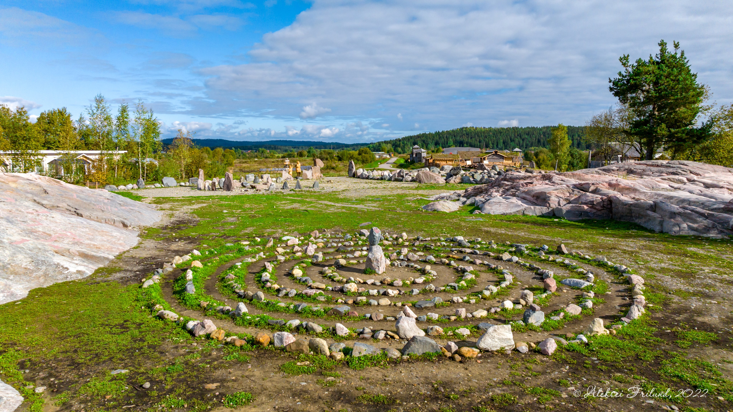 Исторический парк Бастiонъ. Аэросъемка. Фото и Видео в Карелии. Алексей Фрилунд