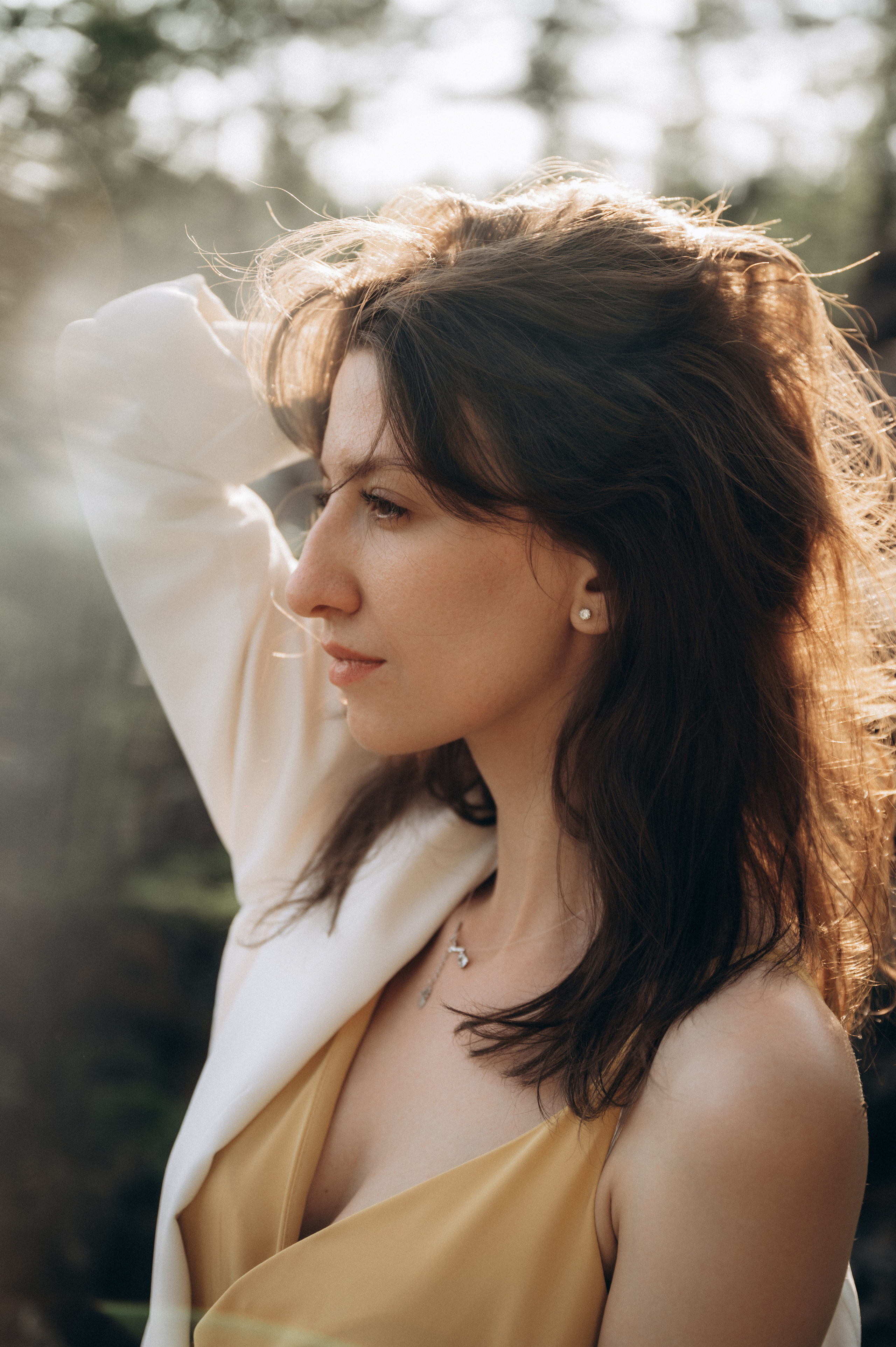 Женский портрет на улице. Алёна Прасолова. Семейные, индивидуальные съёмки и таинства крещения