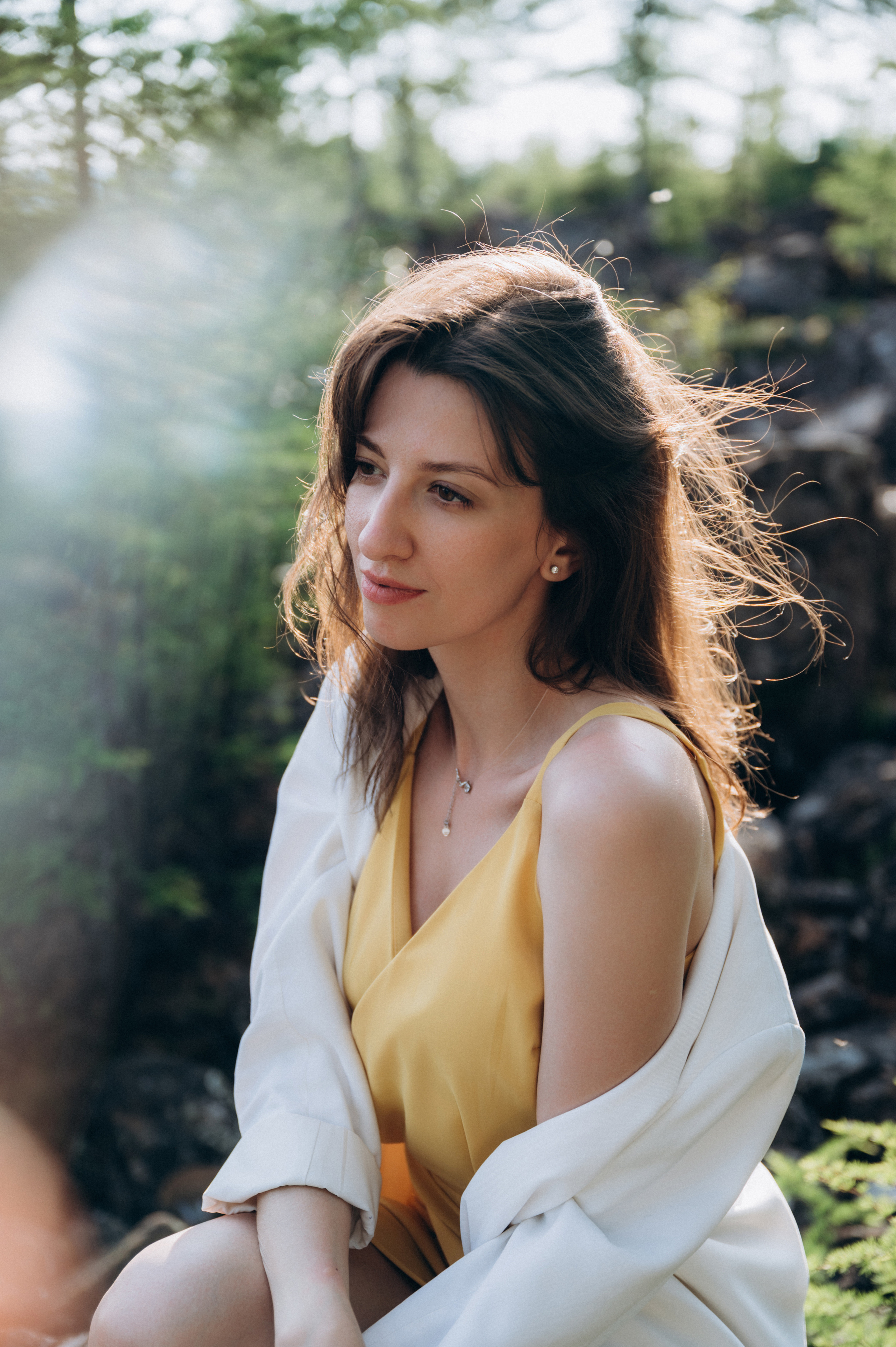 Женский портрет на улице. Алёна Прасолова. Семейные, индивидуальные съёмки и таинства крещения