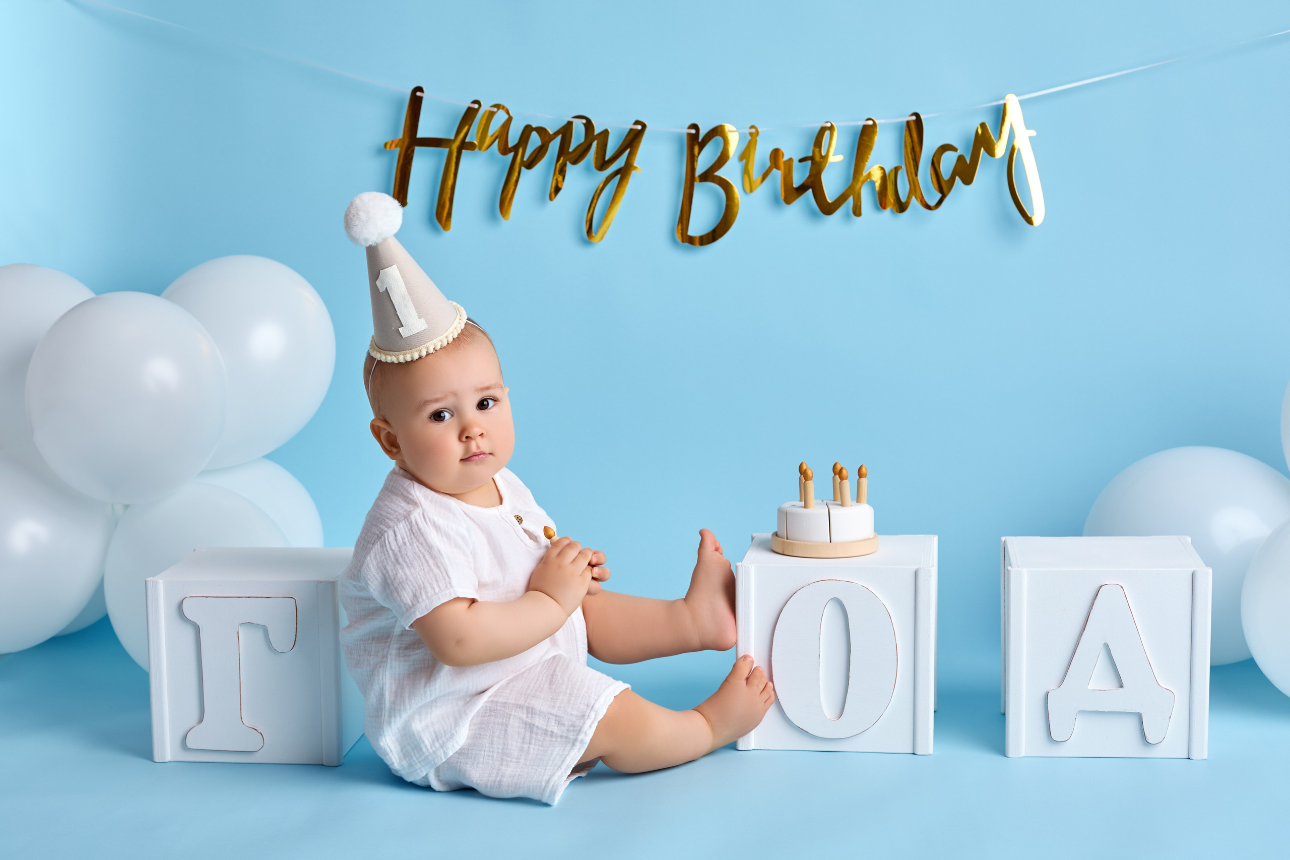 Фотосессия в годик. Фотограф новорожденных Ростов-на-Дону