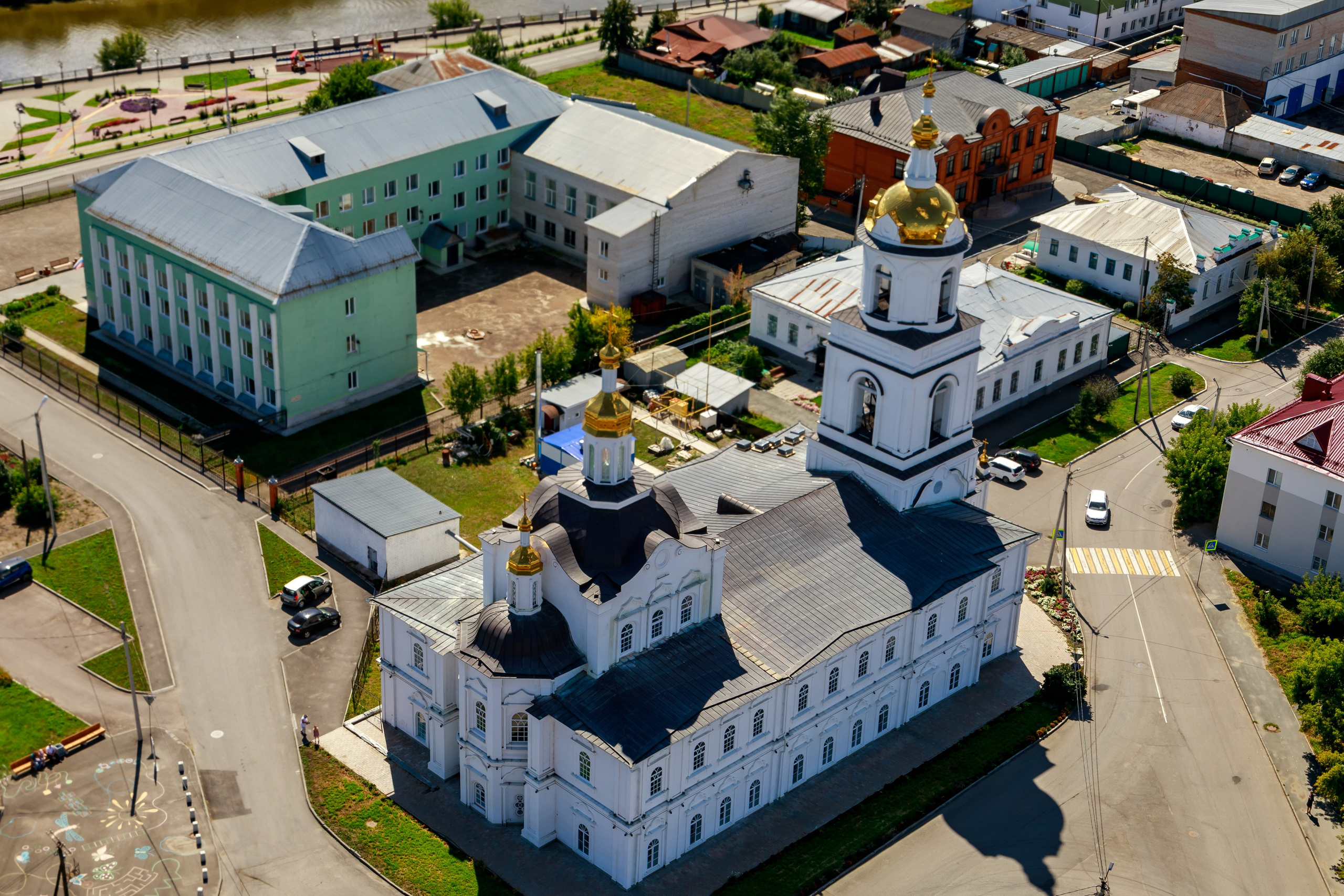 Город с высоты птичьего полёта. Фотограф Андрей Гузеев