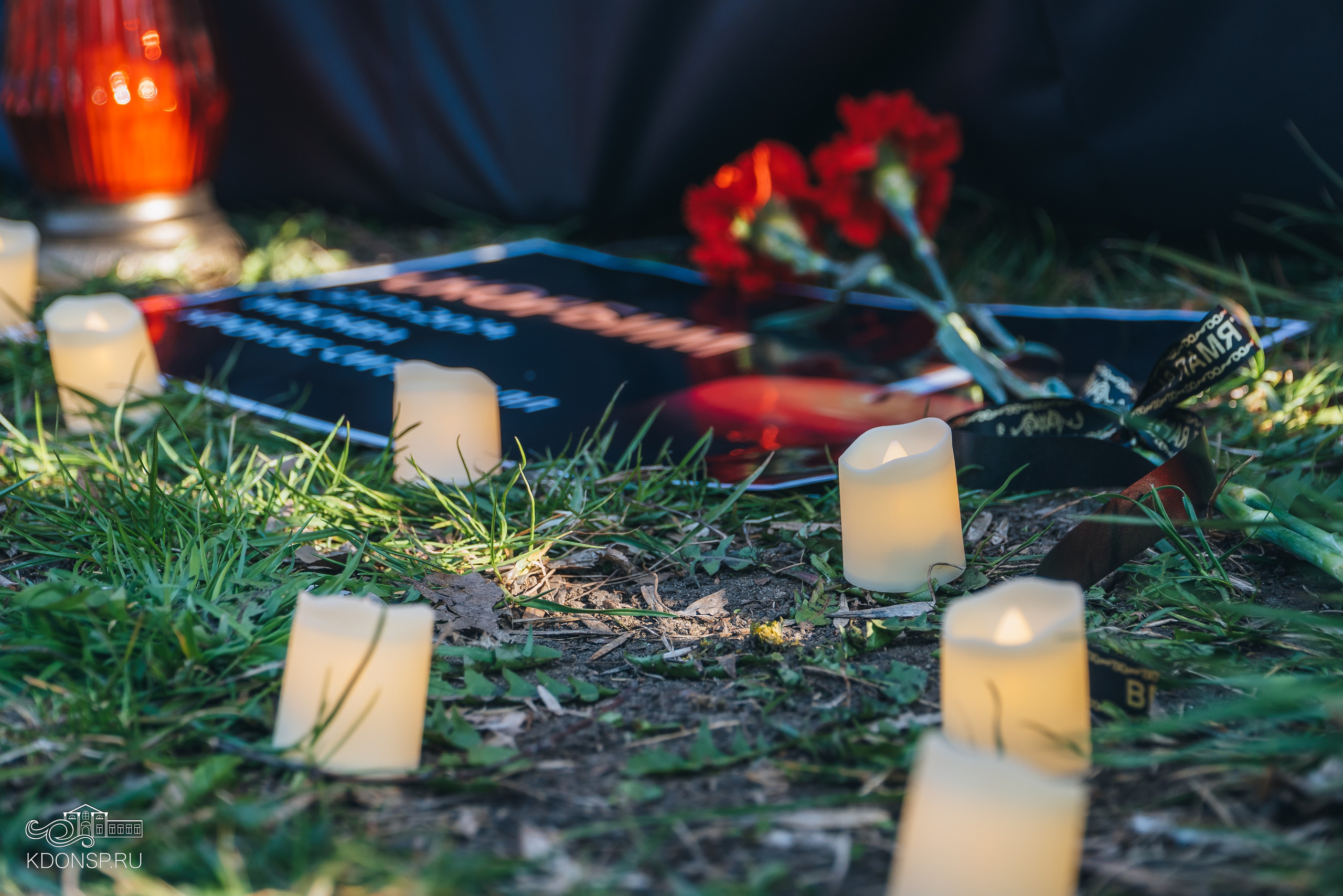 Акция памяти «Крокус сити холл». Новотитаровский Дом культуры