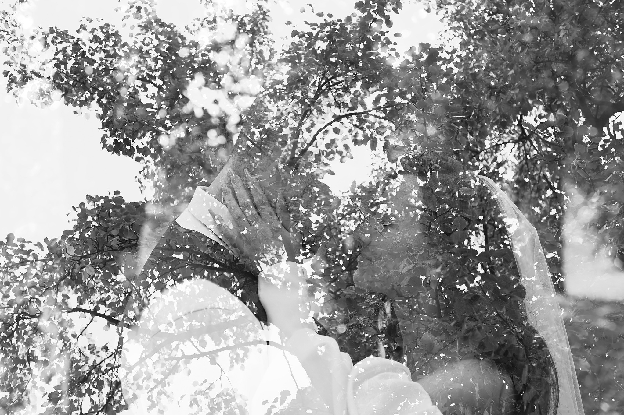 Свадебная фотосессия в парке. Юлия Басня семейный и свадебный фотограф в Донецке