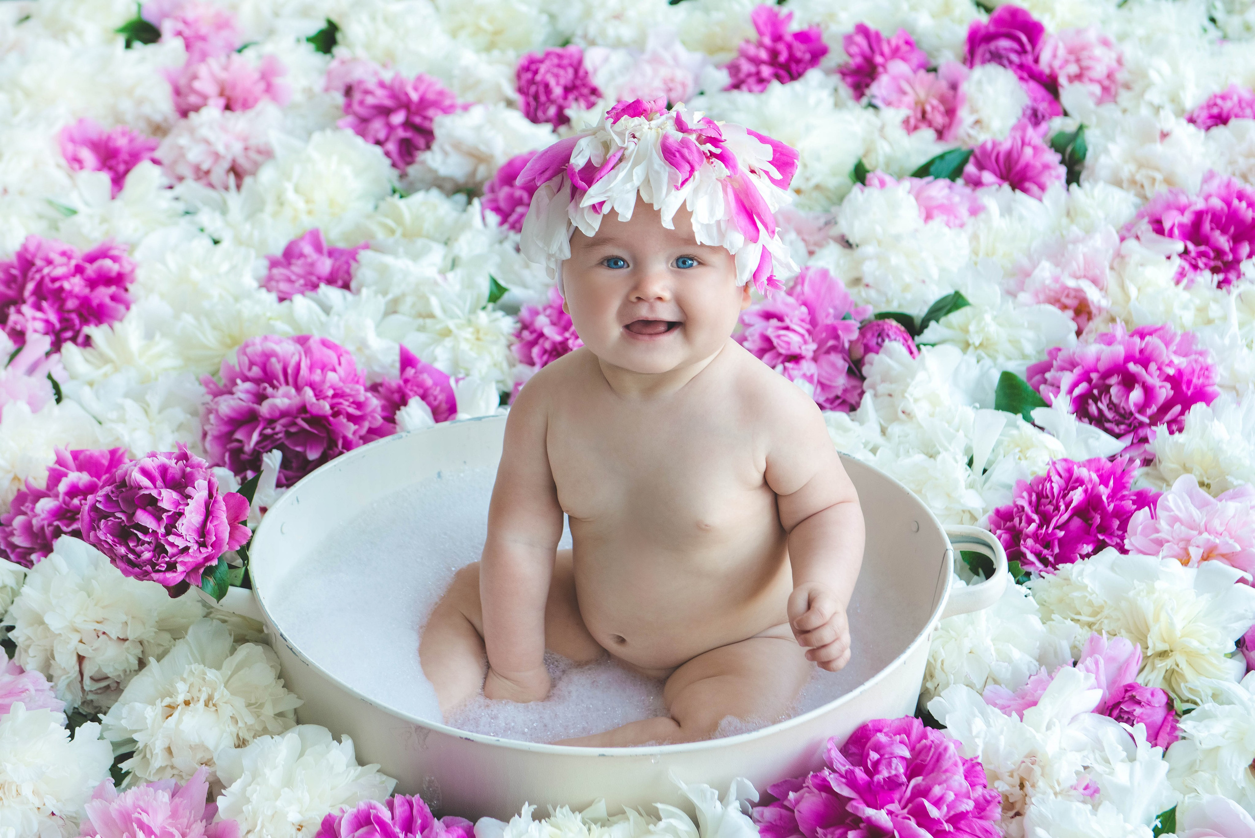 Пиончики. Фотограф новорожденных и детей в Барнауле — Екатерина Шапкина