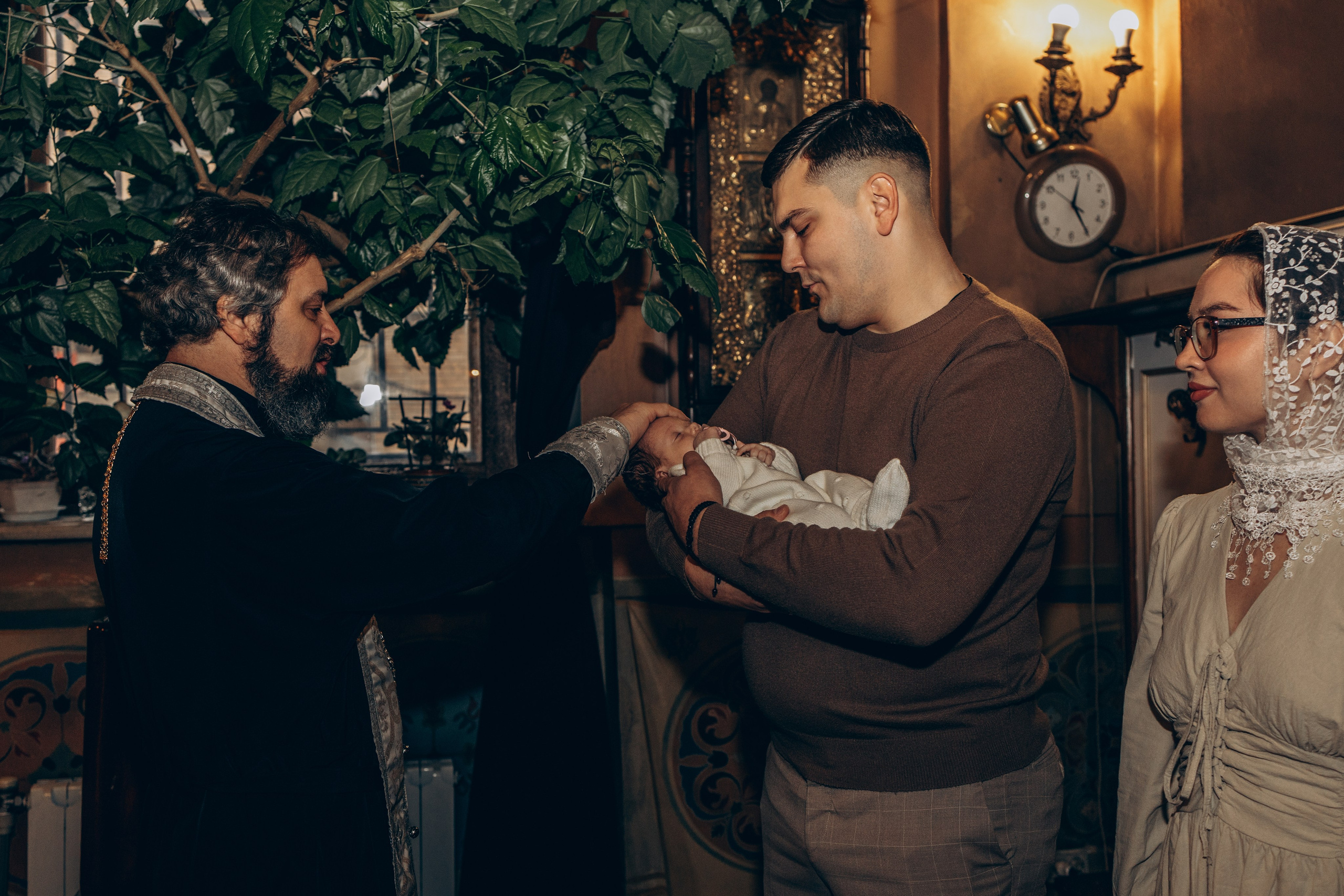 Крещение в Храме Воскресения Словущего в Даниловской Слободе. Главная