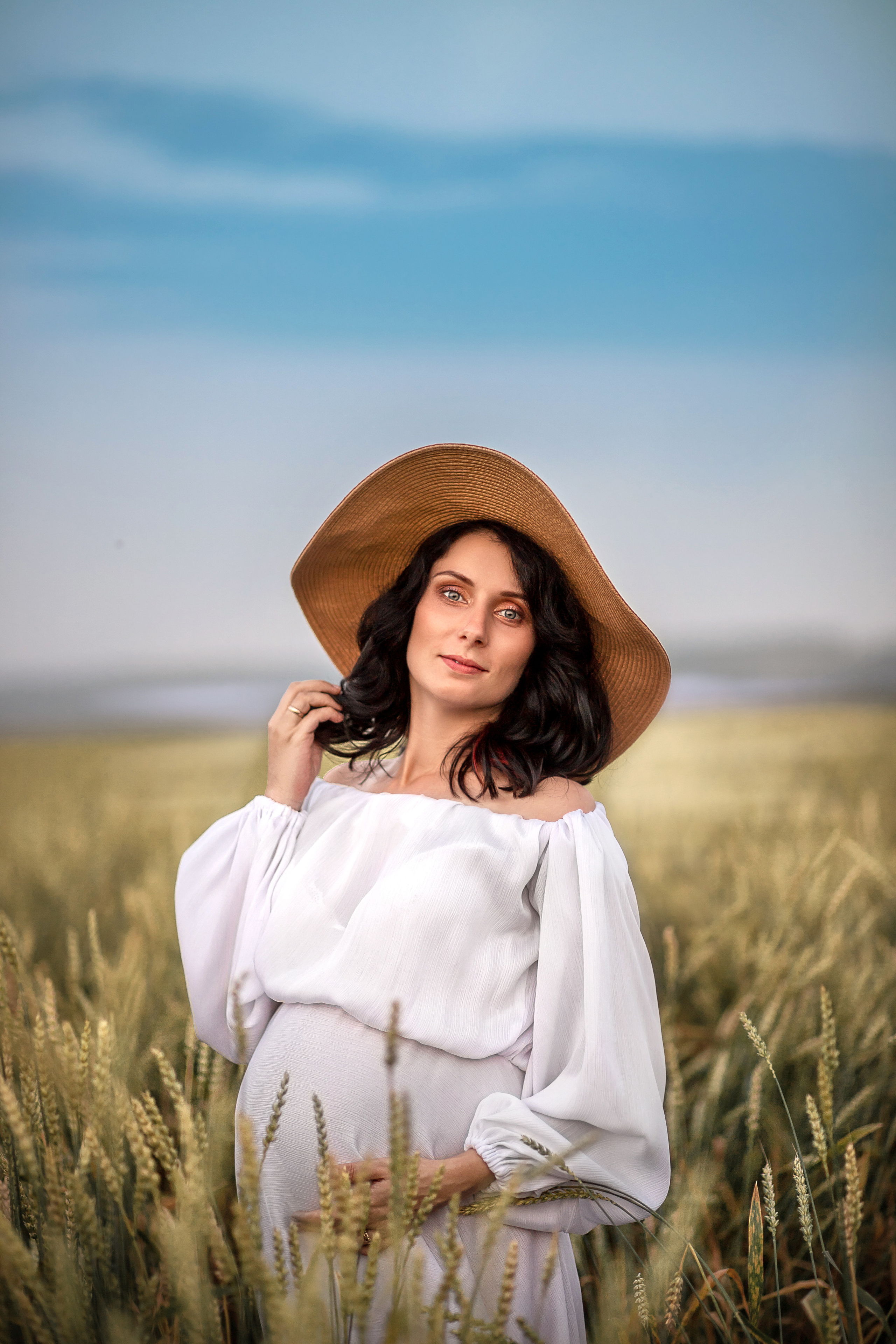 В пшенице. Детский и семейный фотограф в Красноярске Юлия Бирюкова