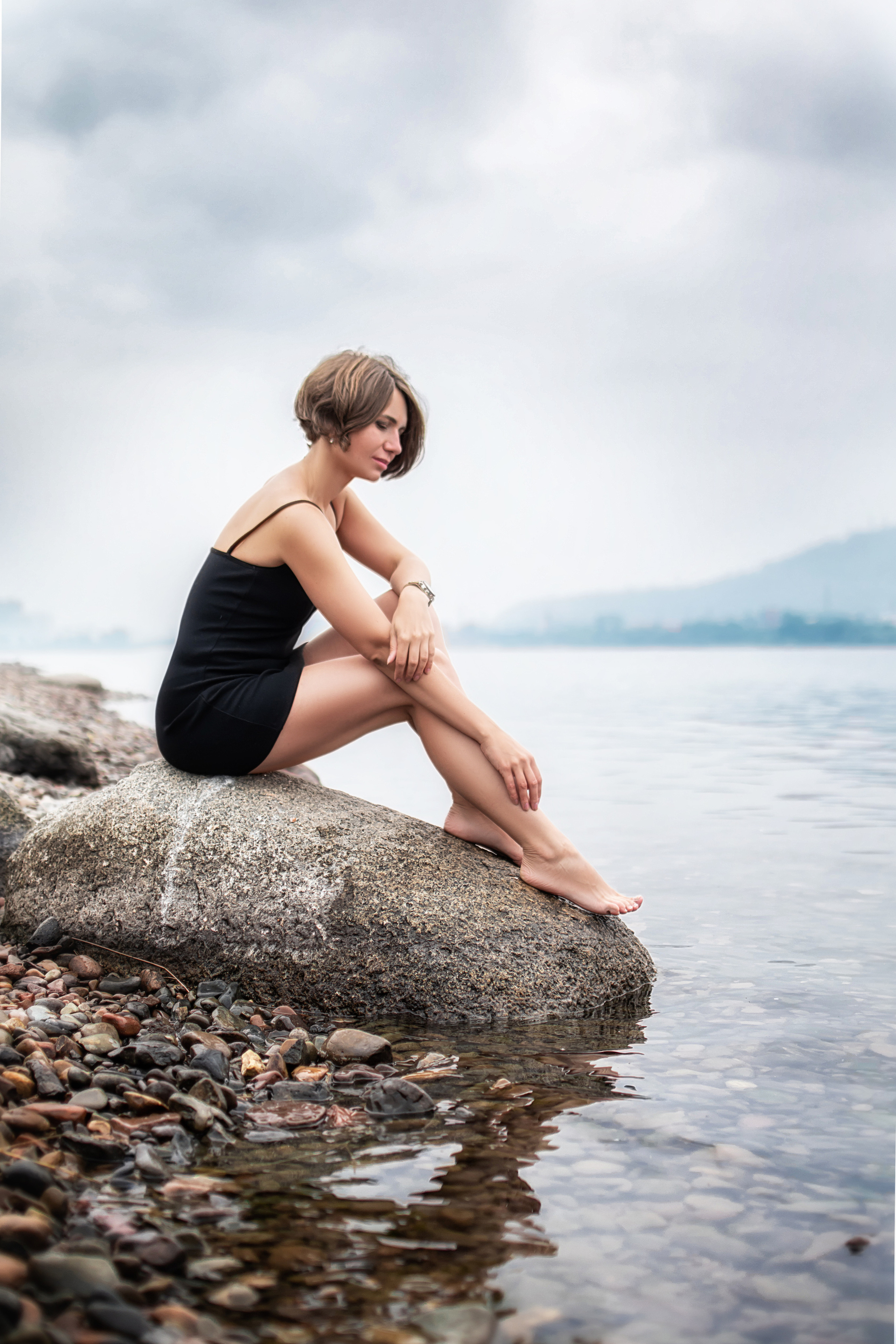 Утро у реки. Детский и семейный фотограф в Красноярске Юлия Бирюкова