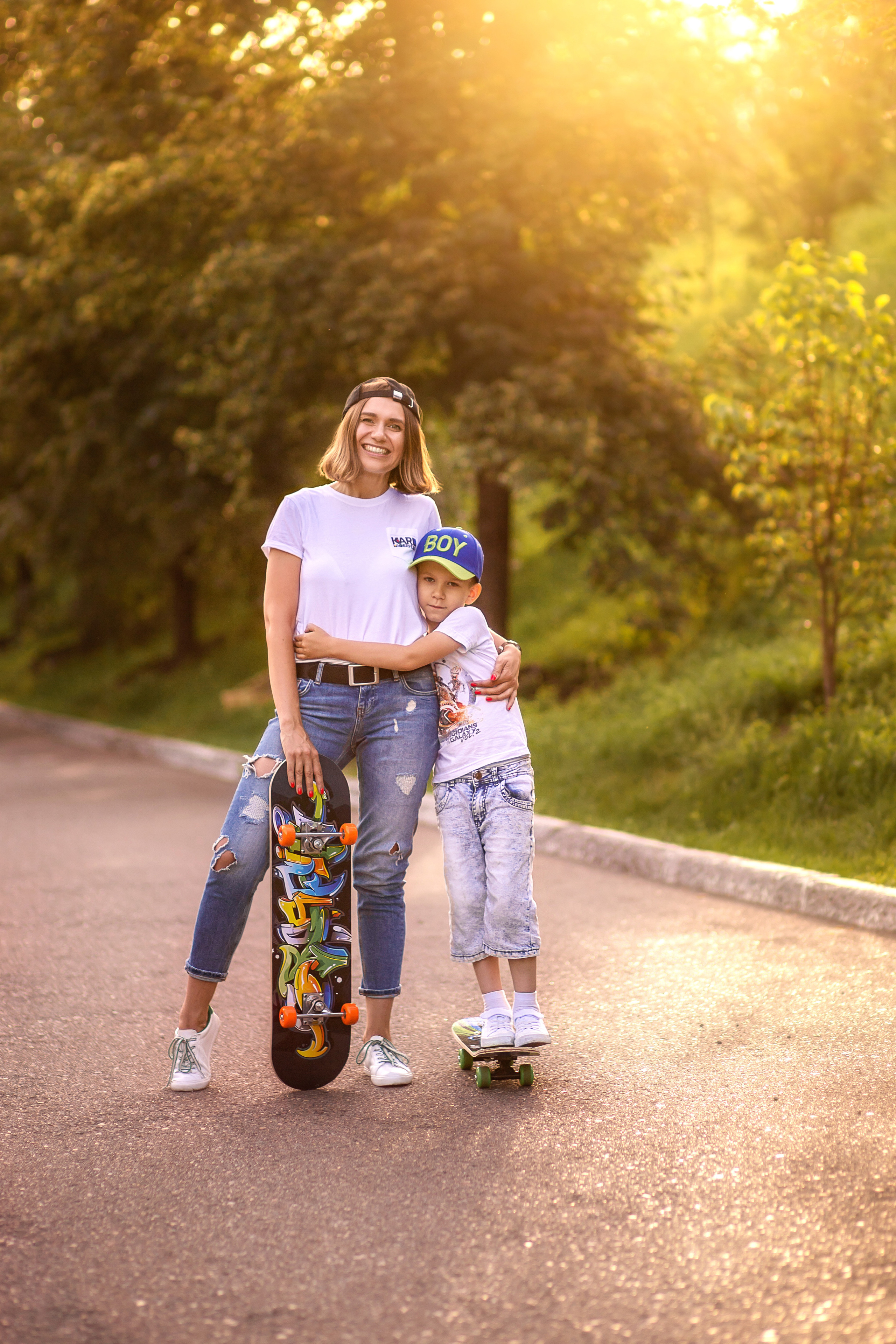 Скейтеры — движ на Набережной. Детский и семейный фотограф в Красноярске Юлия Бирюкова