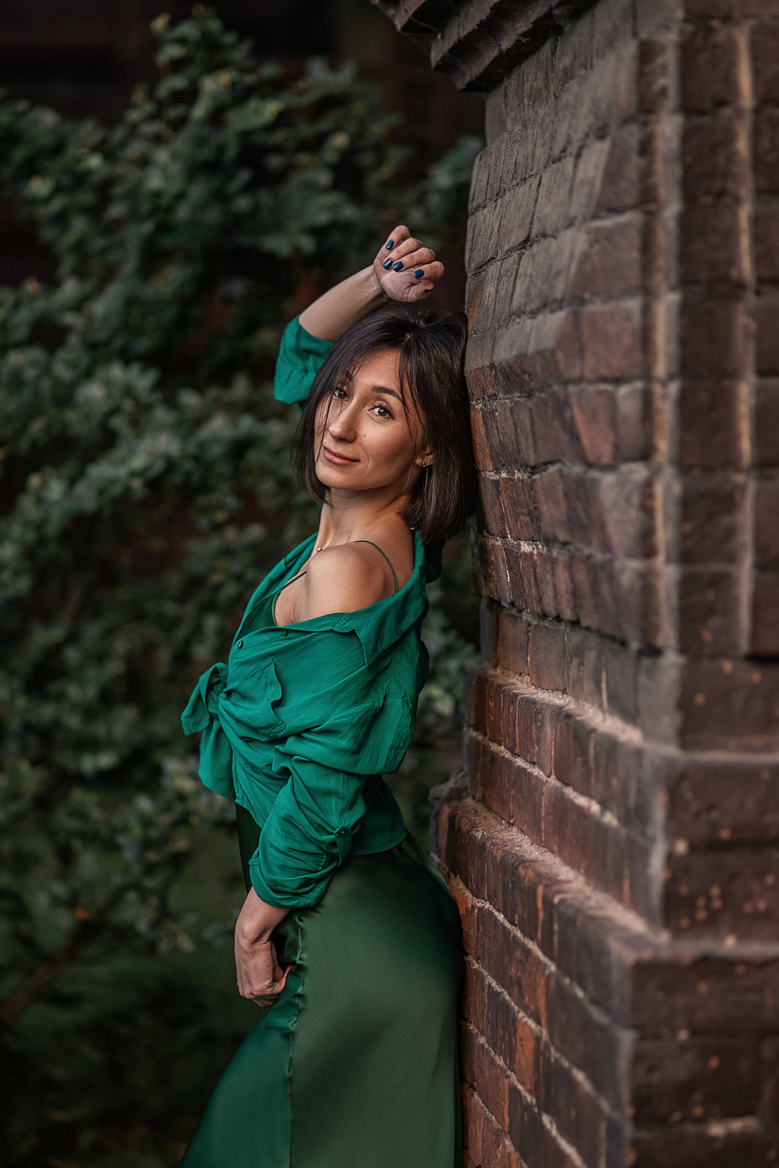 Лили в изумрудной лозе. Детский и семейный фотограф в Красноярске Юлия Бирюкова