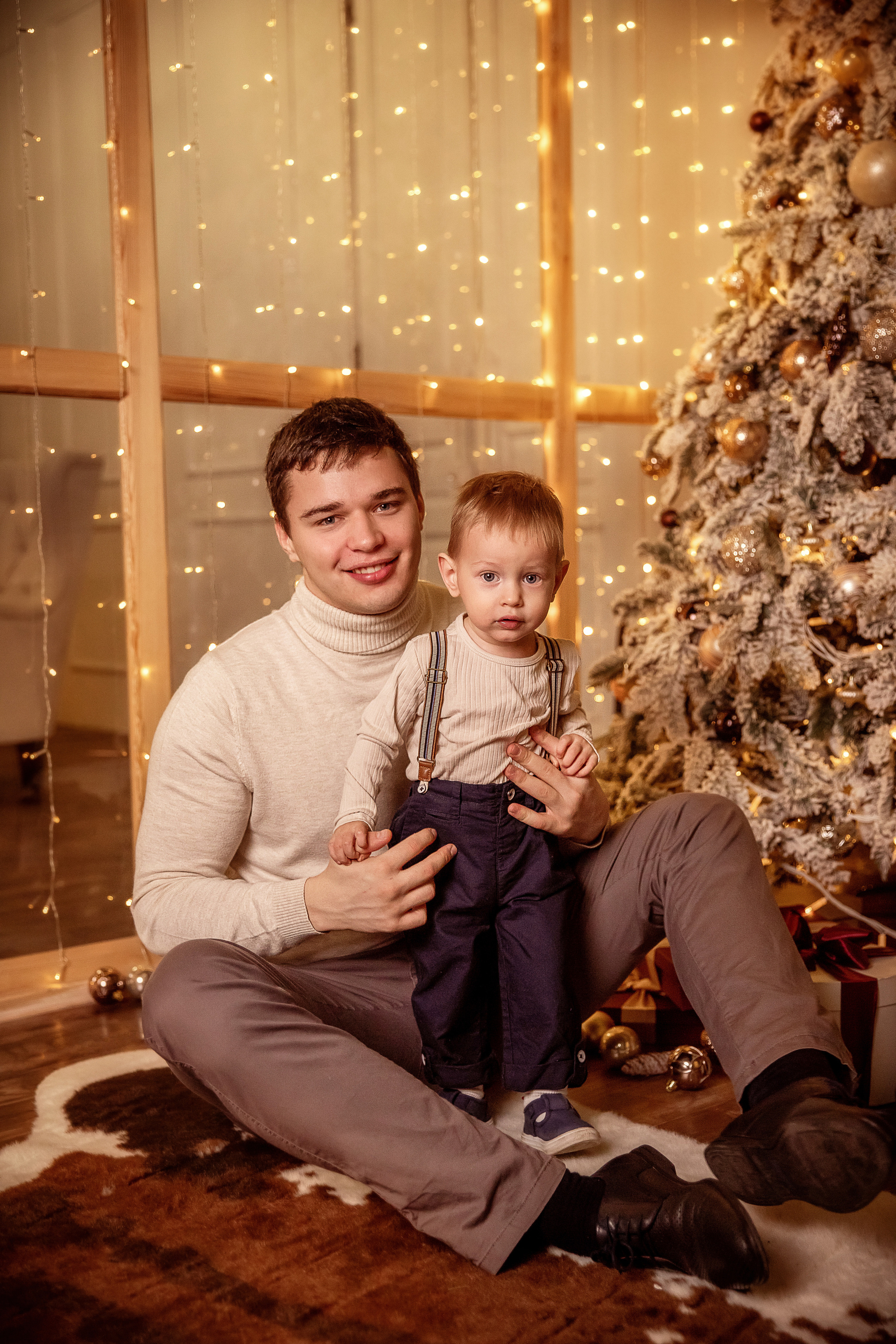 Золотые огоньки. Новогодняя фотосессия. Детский и семейный фотограф в Красноярске Юлия Бирюкова