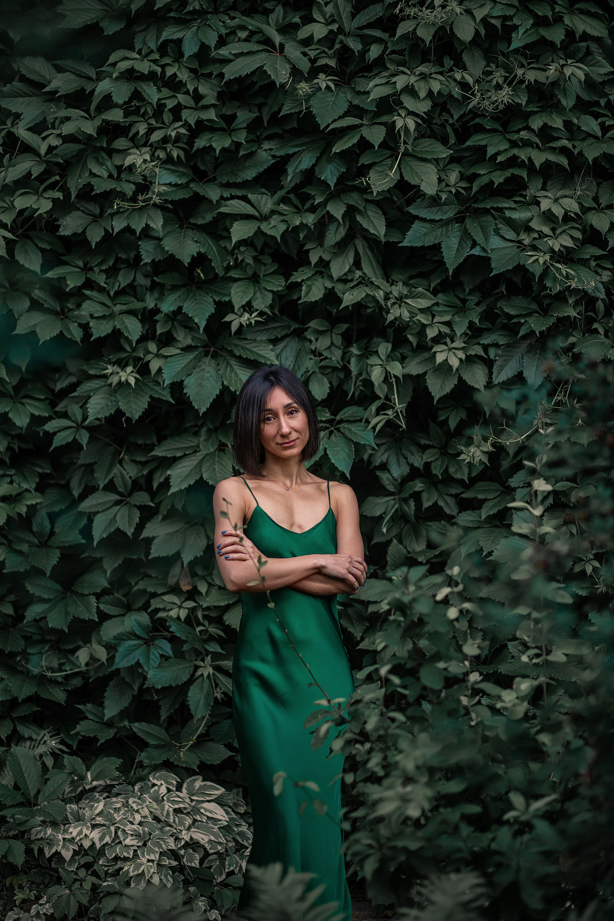 Лили в изумрудной лозе. Детский и семейный фотограф в Красноярске Юлия Бирюкова