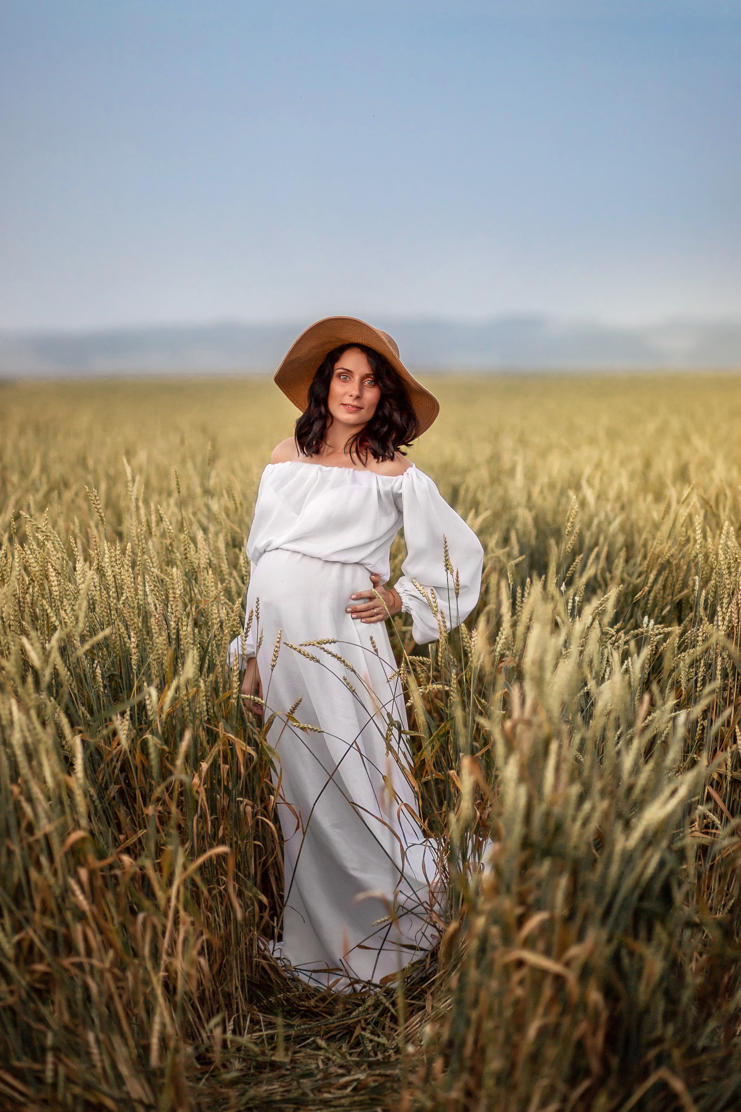 В пшенице. Детский и семейный фотограф в Красноярске Юлия Бирюкова