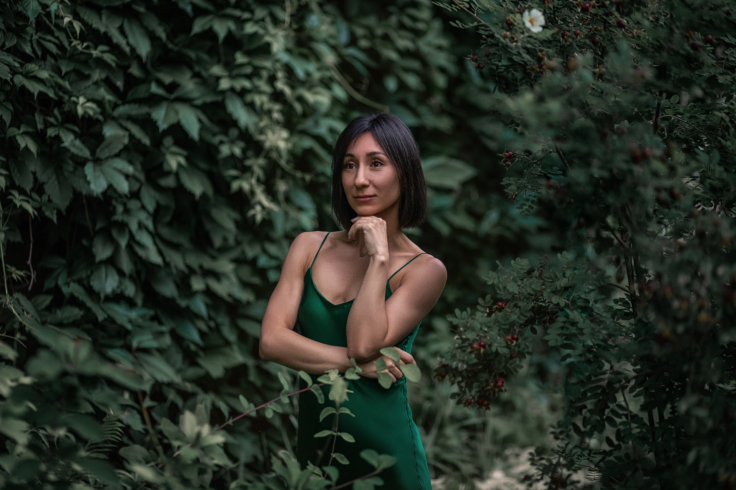 Лили в изумрудной лозе. Детский и семейный фотограф в Красноярске Юлия Бирюкова