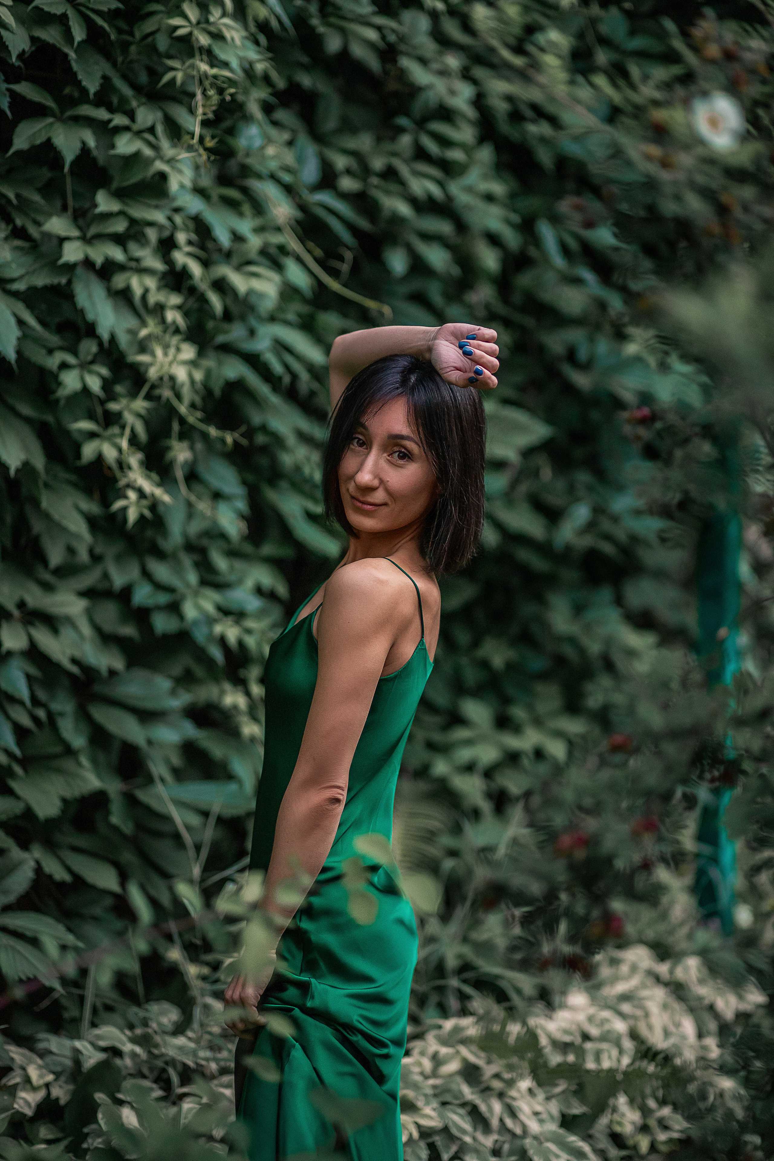 Лили в изумрудной лозе. Детский и семейный фотограф в Красноярске Юлия Бирюкова